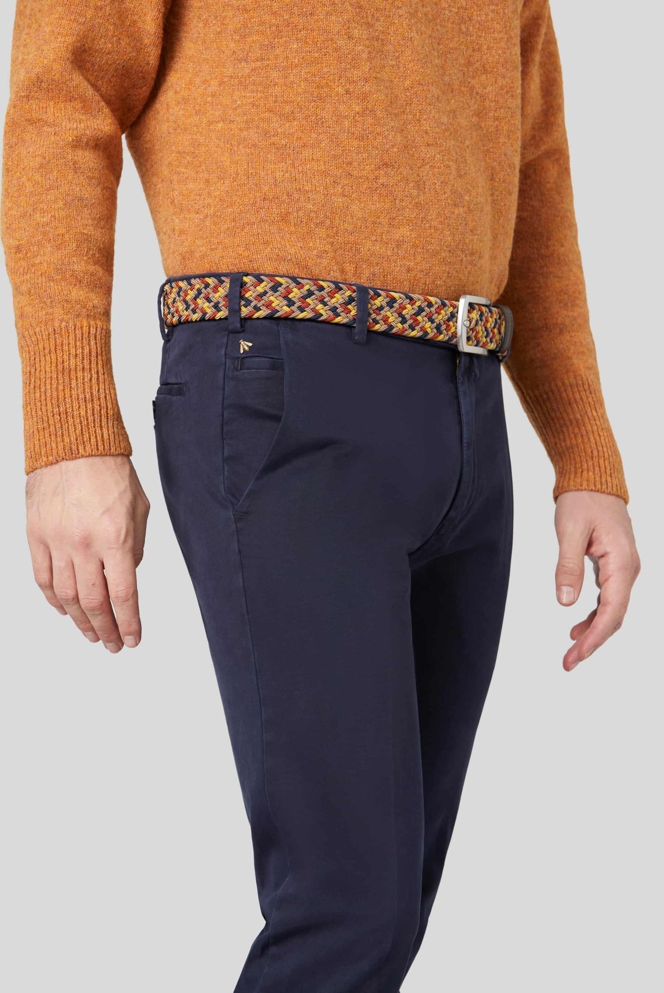 MEYER Tokyo 2-8555 Chinos Blue 25 3