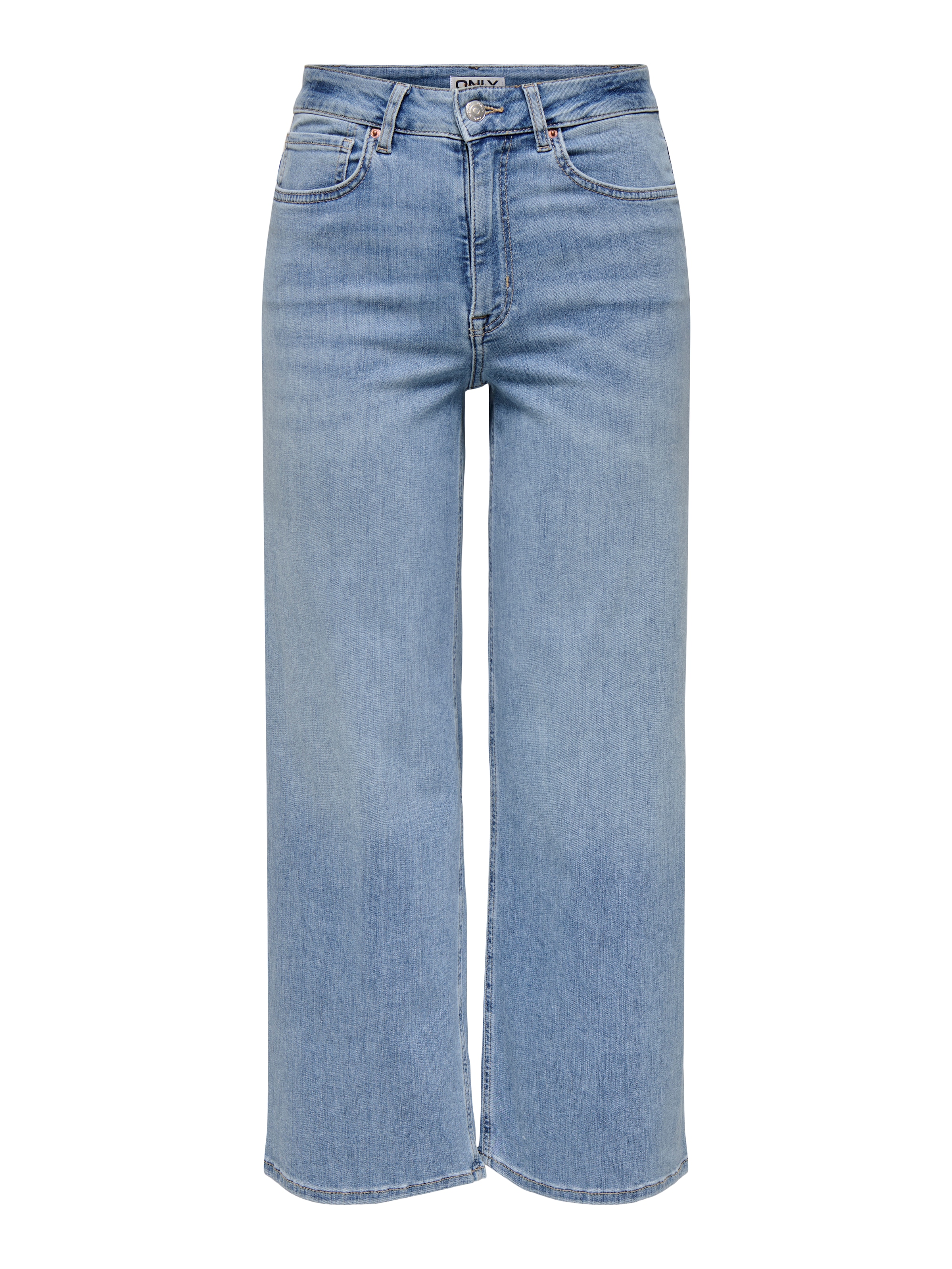 ONLY High-waist-Jeans "ONLMADISON BLUSH HW CP WD DNM CRO371NOOS" wide fit, günstig online kaufen