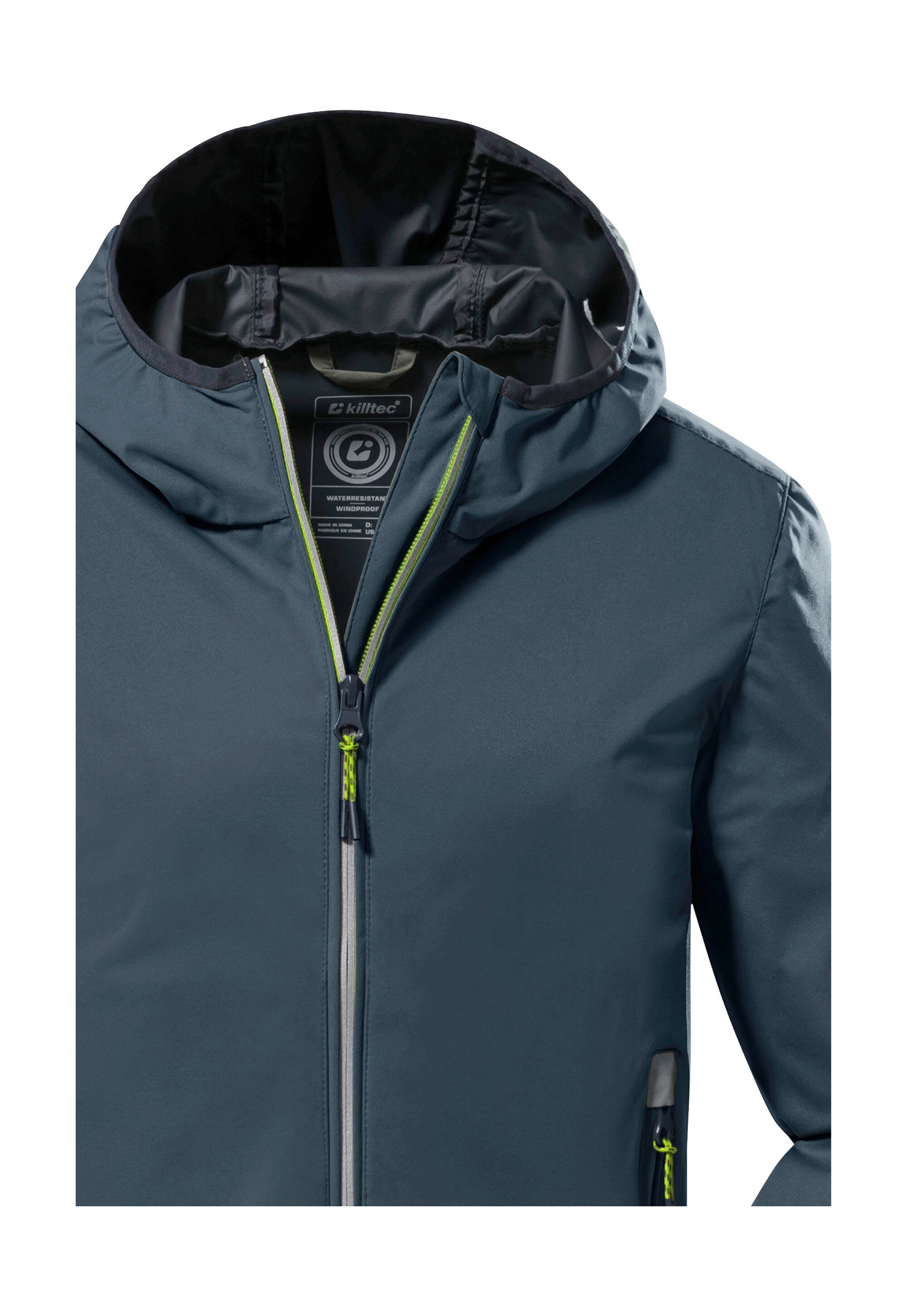 Killtec Funktionsjacke »KOS 167 BYS JCKT«, Ultraleichte, wasserabweisende Kids-Jacke, packbar, reflektierend