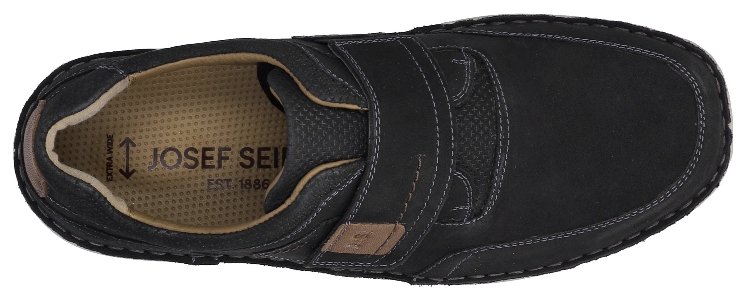 Josef Seibel Klettschuh »New Anvers 83«, Slipper, Komfortschuh in extraweiter Form