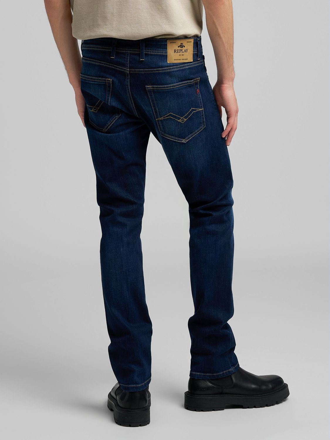 Replay Straight-Jeans "GROVER", in vielen verschiedenen Waschungen, mit Str günstig online kaufen