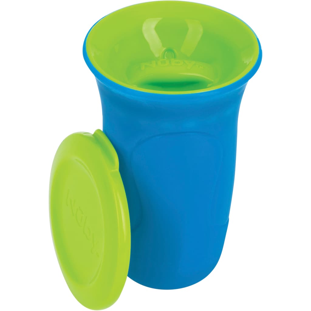 Nuby Kinderbecher »360° Trinklernbecher 300ml, blau«