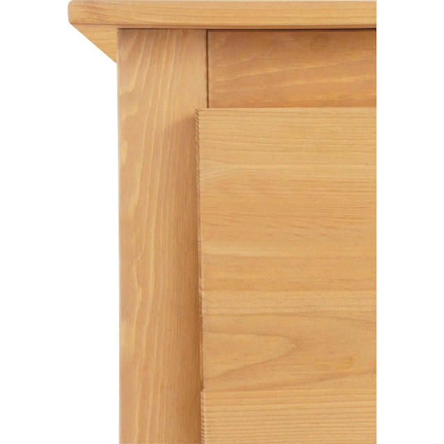 Black Friday Home affaire Garderobenschrank »Bertram«, aus schönem massivem  Kiefernholz, mit einer Spiegeltür, Höhe 170 cm | BAUR