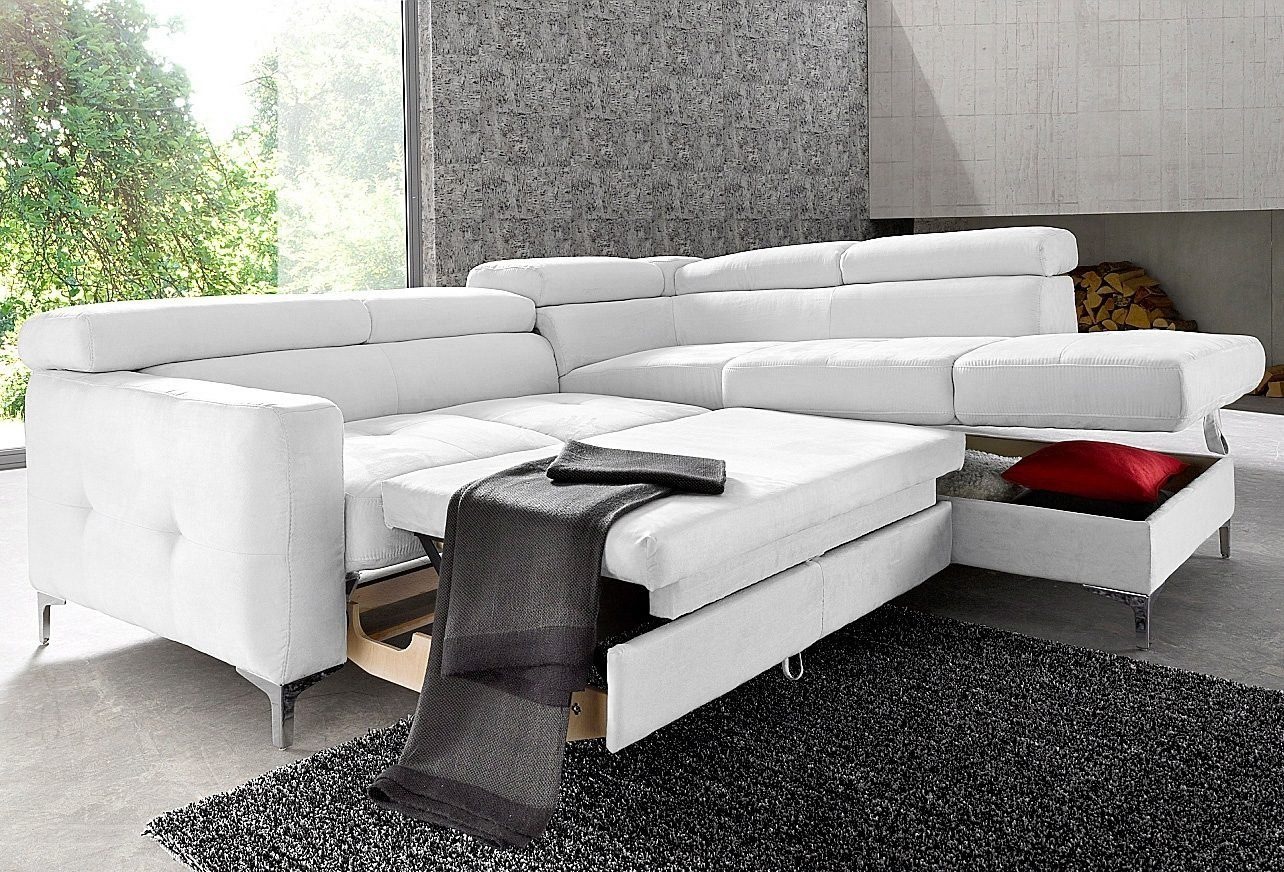 COTTA Polstergarnitur "Sammy L-Form", (Set), Set bestehend aus: Ecksofa mit günstig online kaufen