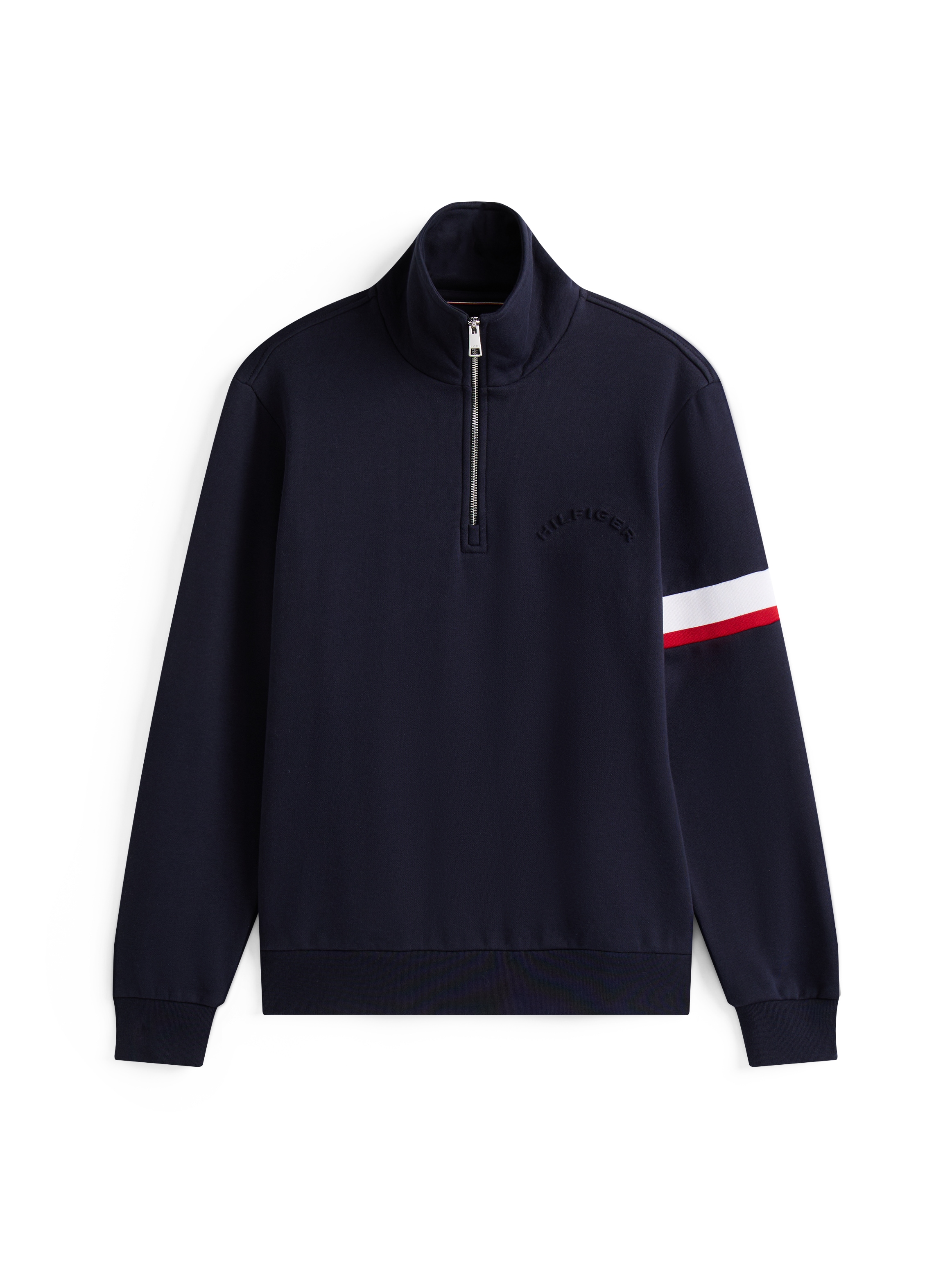 Tommy Hilfiger Sweatshirt »RWB INSERT ZIP«, Regular fit