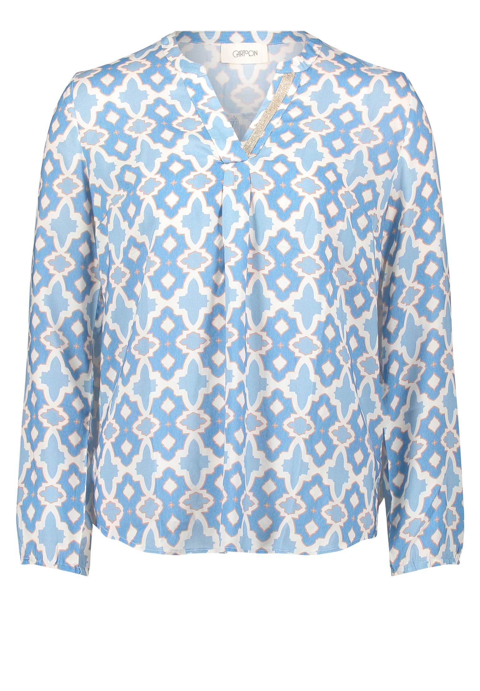 Cartoon Shirtbluse »Damen mit Muster«