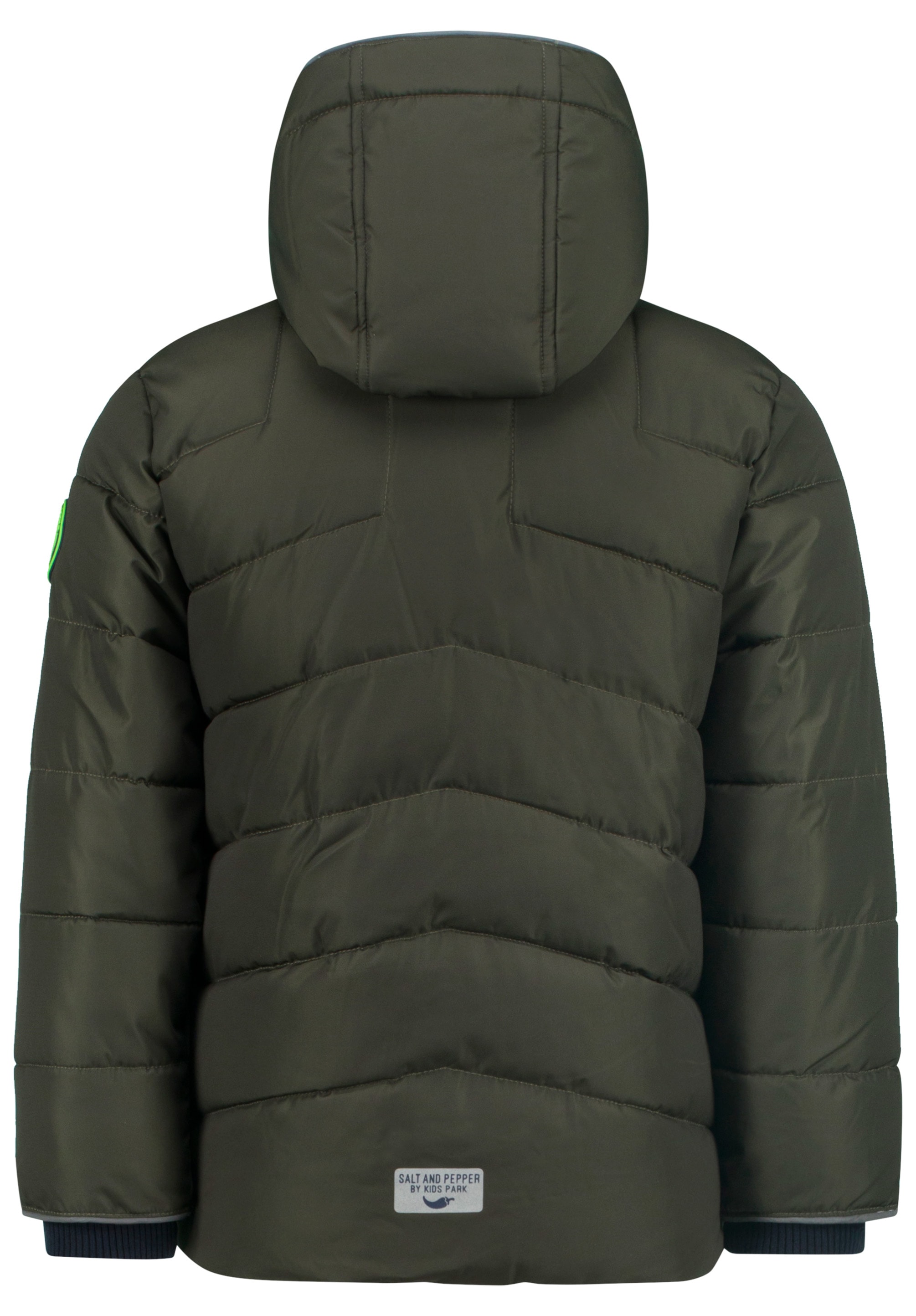 SALT AND PEPPER Steppjacke »Outdoor«, mit coolem Logo-Patch online  bestellen | BAUR