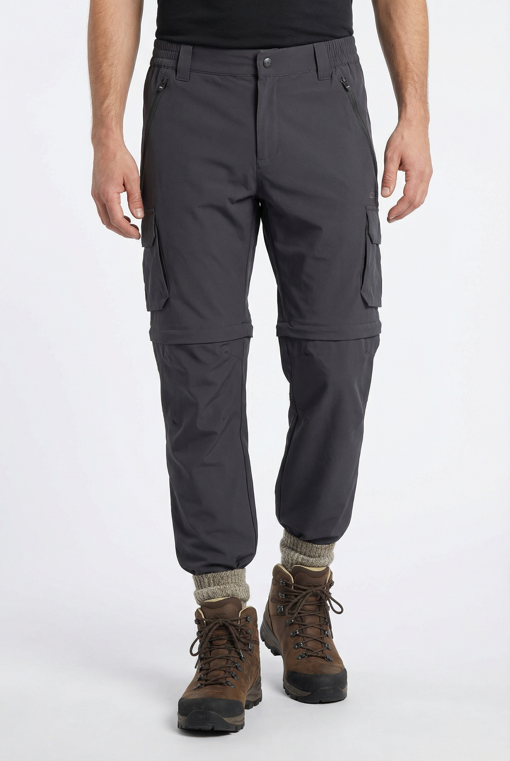 CMP Zip-off-Hose "MAN ZIP OFF PANT" mit Zip-off-Funktion, aus Polyamid und Elasthan