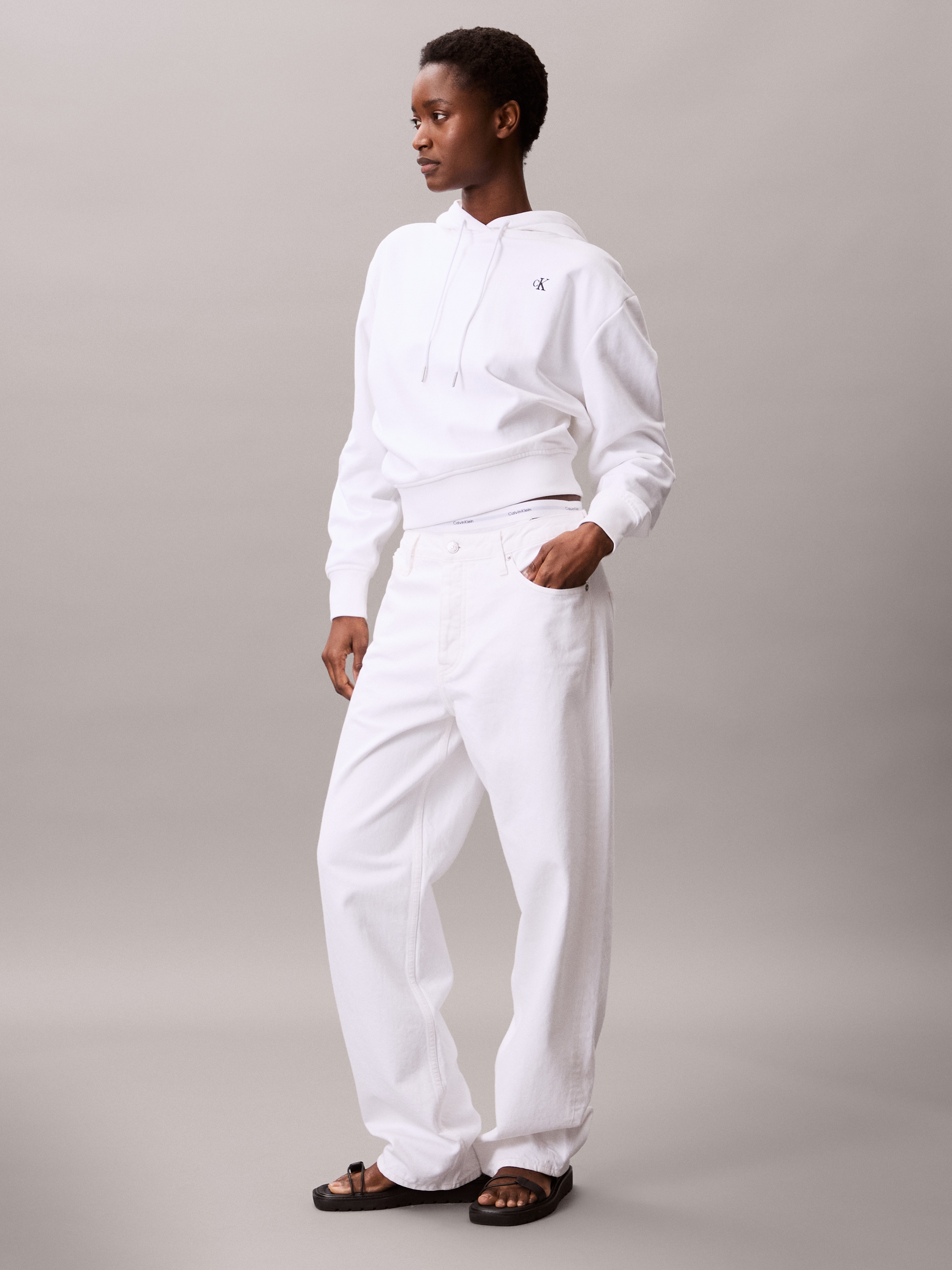 Calvin Klein Jeans Kapuzensweatshirt »LS ARCHIVE TERRY PO HOOD«, Mit Rundhalsausschnitt
