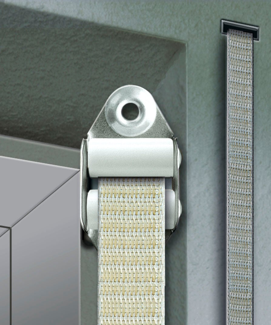 SCHELLENBERG Rollladen-Gurtführung »Standard für das Rollladensystem Maxi«, mit 2 Leitrollen für Rollladengurte mit 23 mm Breite