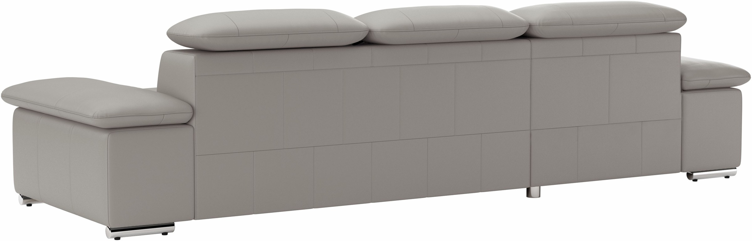 sit&more Ecksofa »Valantine L-Form, B: 286 cm«, mit Arm- & Kopfteilverstellung, optional mit Bettfunktion