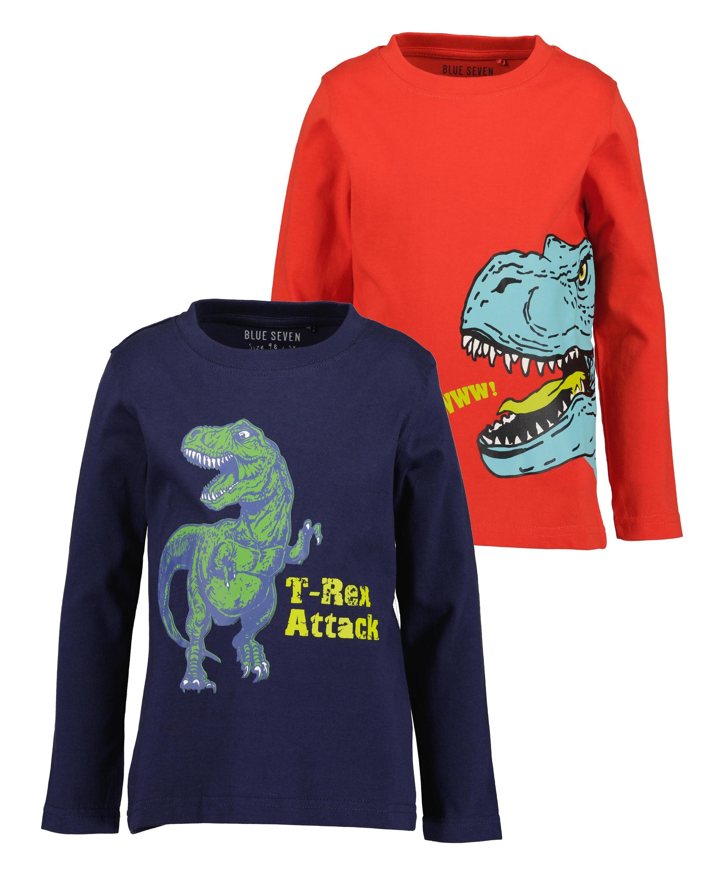 Blue Seven Langarmshirt »Blue Seven Jungen Langarmshirts«, (2 tlg.)