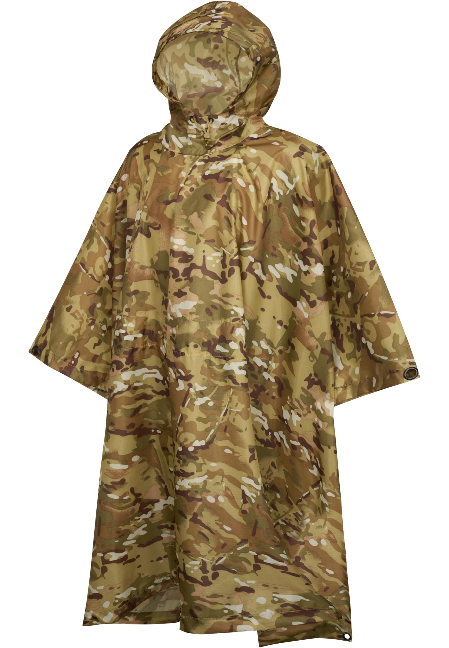 Brandit Outdoorjacke "Brandit Herren Ripstop Poncho" 1 Stk. tlg. ohne Kapuze