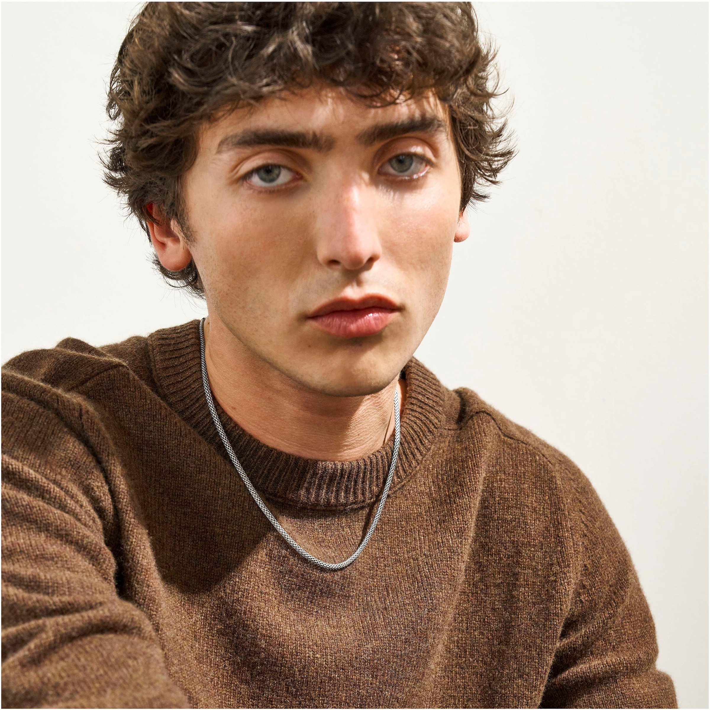 Skagen Kette ohne Anhänger »Schmuck Geschenk Edelstahl Halskette Tov Mesh, SKJM0234040«