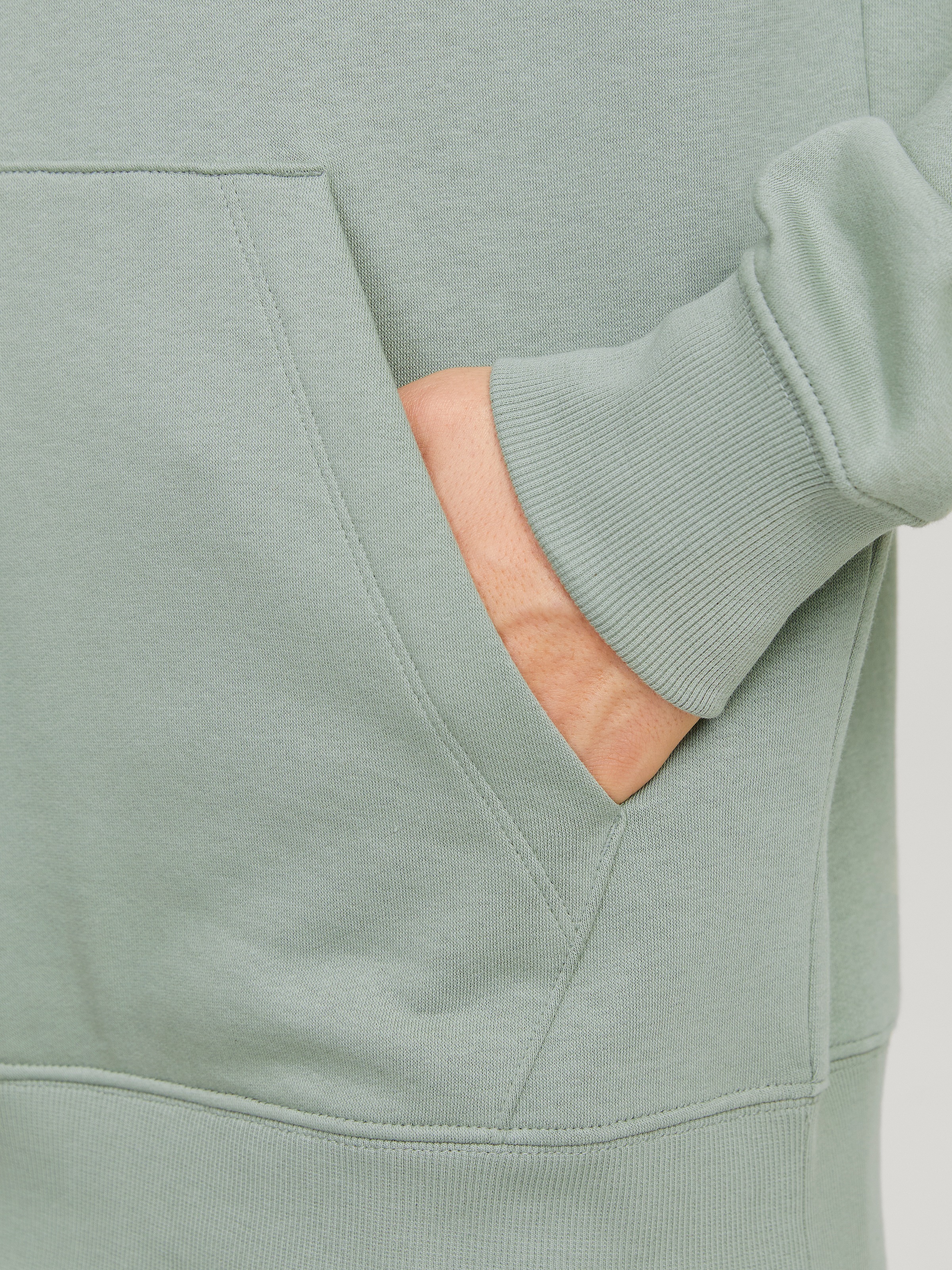 Jack & Jones Kapuzensweatshirt »JJESTAR BASIC SWEAT HOOD NOOS«, mit Rippbündchen