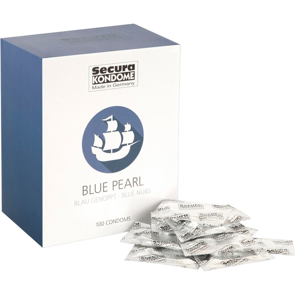 Secura Kondome »Blue Pearl«