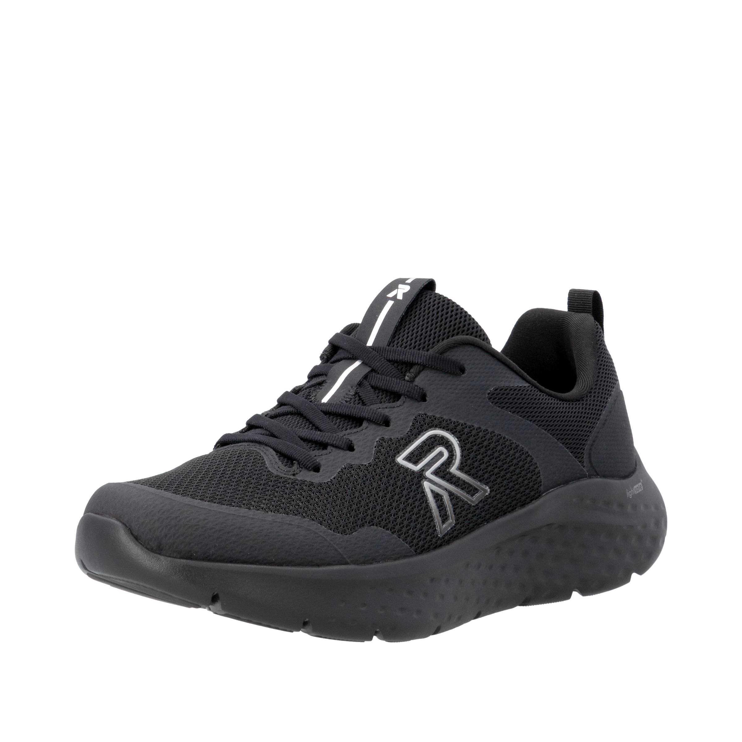 RIEKER Sport Plateausneaker Sport-Sneaker, Halbschuh, Schnürschuh, Freizeitschuh mit Plateau