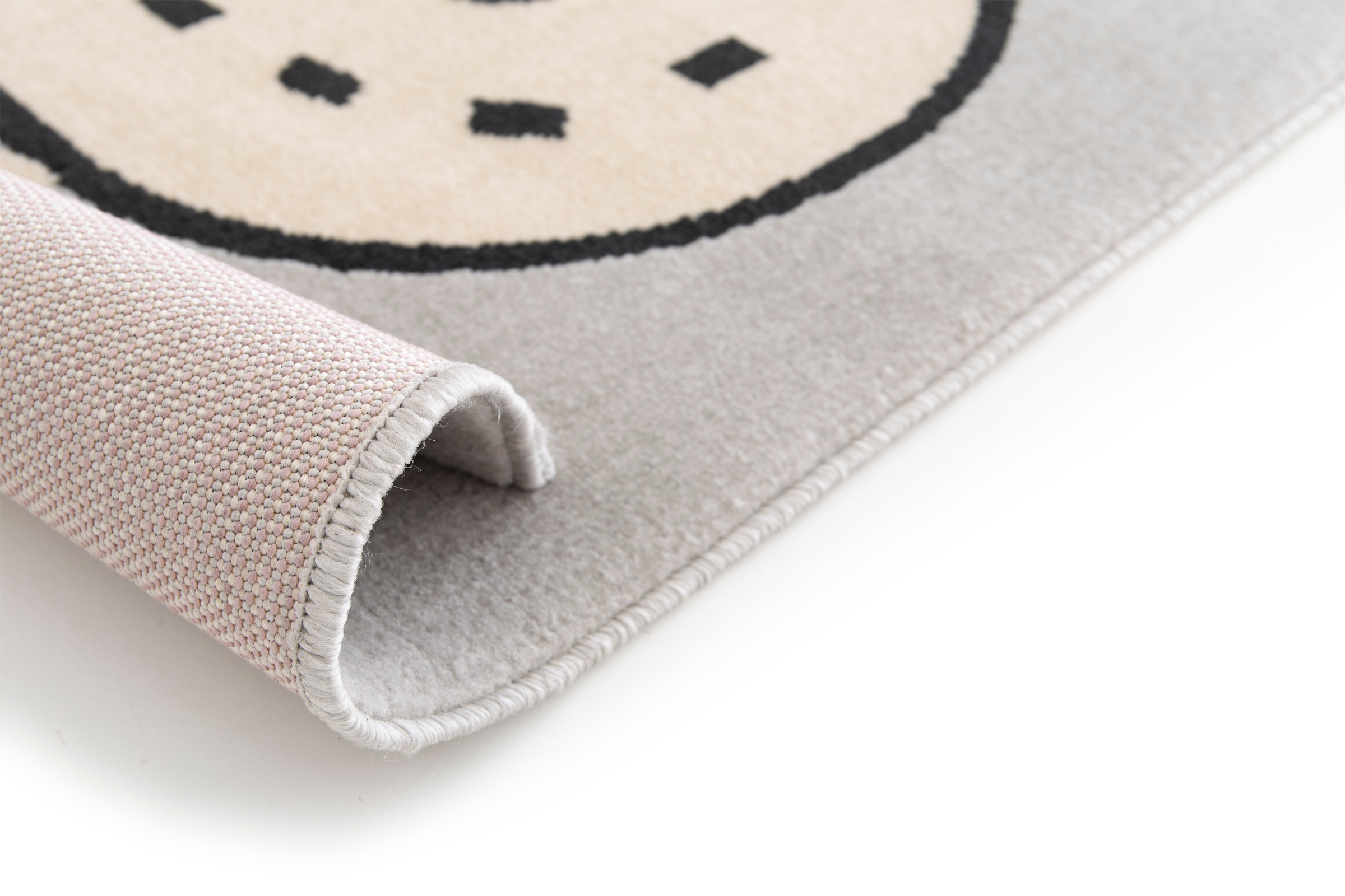 Kinderteppich "COCOON - Stadtentdecker", grau (hellgrau,beige,gelb), B:120cm H:6mm L:170cm, Polypropylen, PRIMAFLOR-IDEEN IN TEXTIL, Teppiche, Kinderteppich, Kurzflor, Spielteppich, Motiv Straße 2