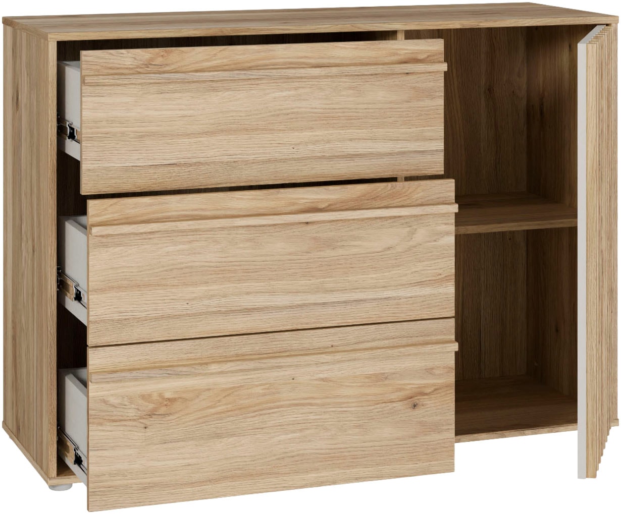 FORTE Kommode »Forte Arank Sideboard 118, Stauraum,«