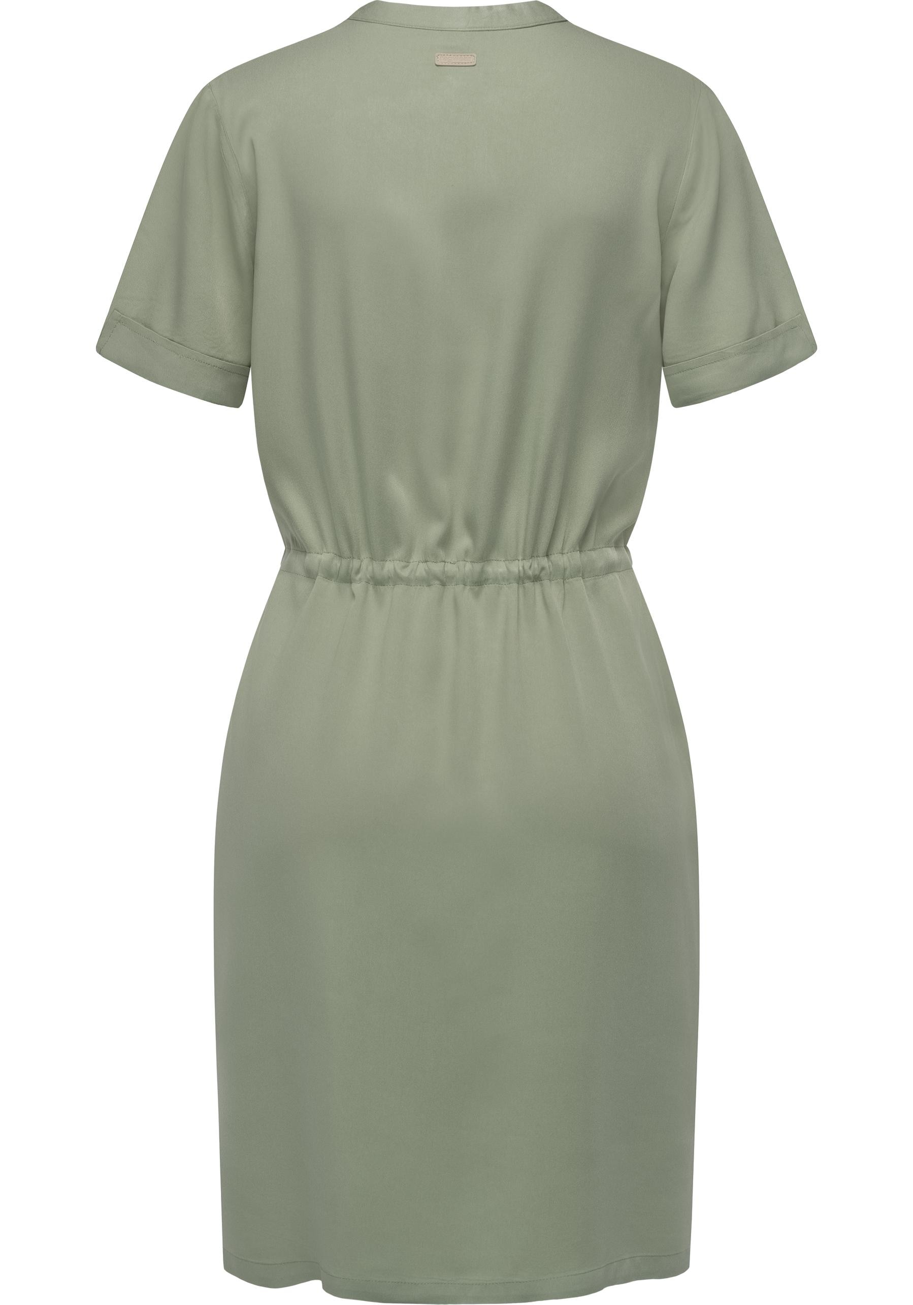 Ragwear Blusenkleid »Roisana«, Leichtes Sommerkleid mit Brusttaschen