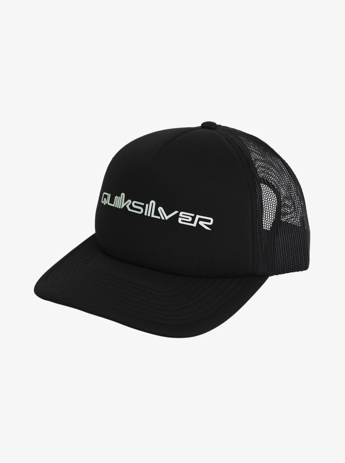 Quiksilver Trucker Cap "CLASHORT SLEEVEIC FOAM OMNI TRUCKER" Trucker Cap, mit typischer Form, aus Baumwolle und Polyester