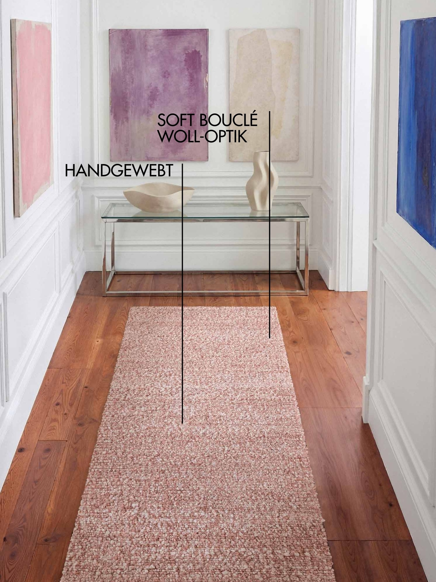 Tapis Ted Baker Portobello Rose Rouille 300x80cm 2
