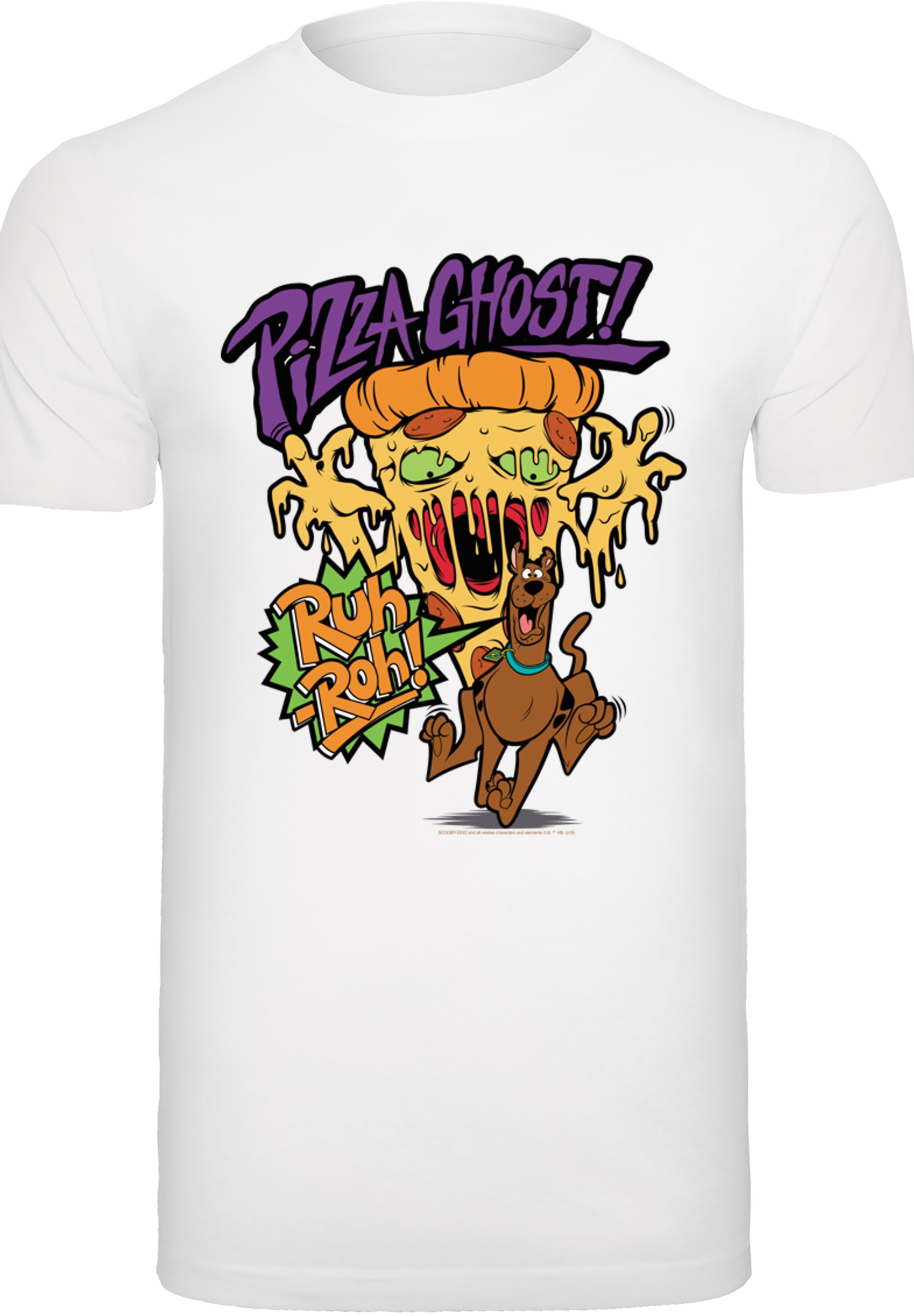 F4NT4STIC T-Shirt »Scooby Doo Pizza Ghost Geist«, Herren,Premium Merch,Regular-Fit,Basic,Bedruckt