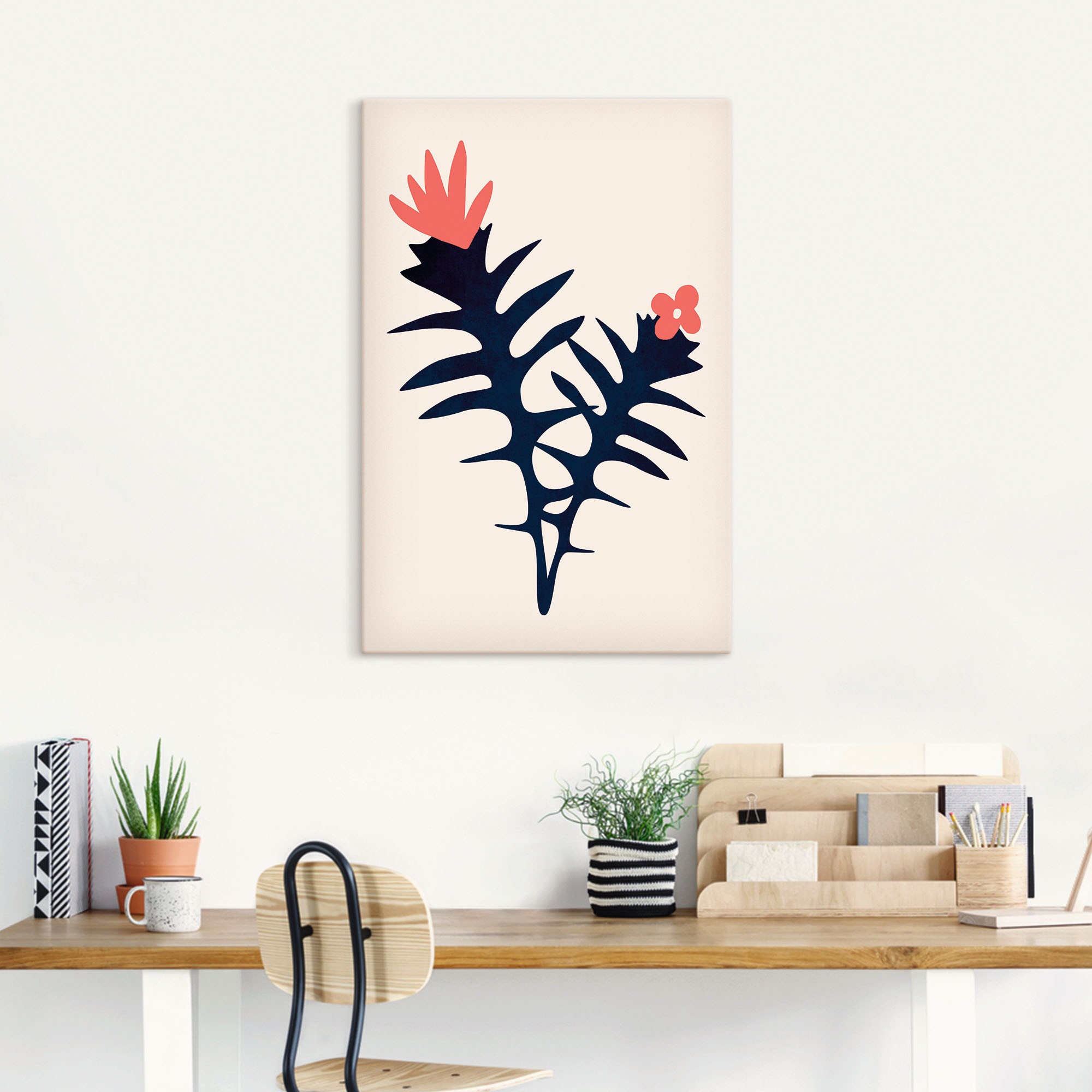 Artland Wandbild »Für immer zusammen«, Pflanzenbilder, (1 St.), als Alubild, Leinwandbild, Wandaufkleber oder Poster in versch. Größen