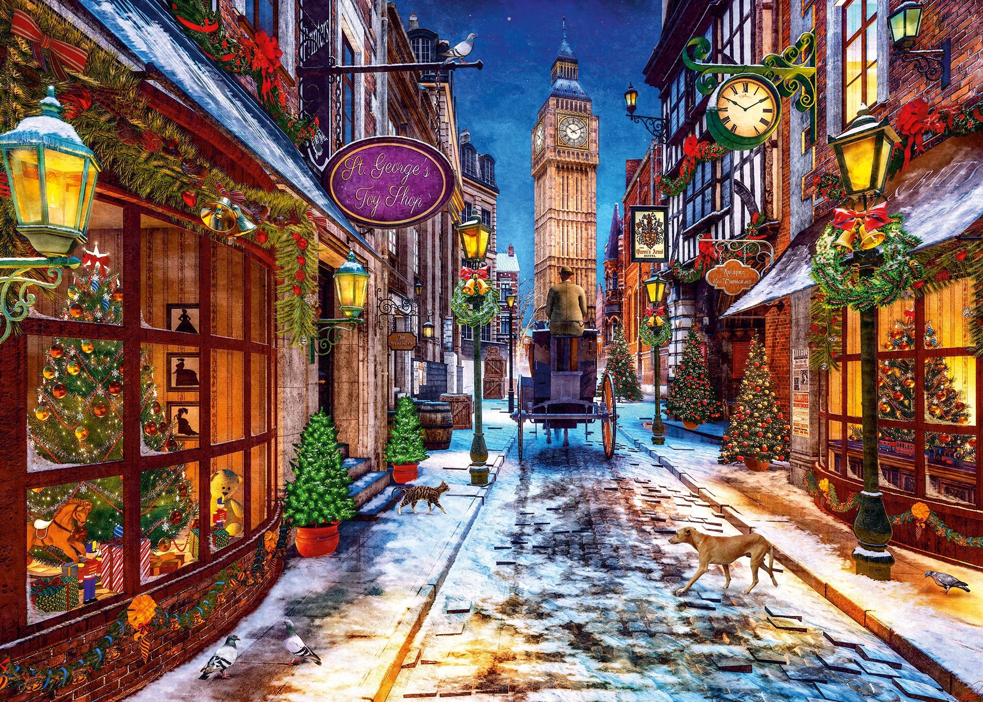 Ravensburger Puzzle »Weihnachtszeit«, Made in Germany