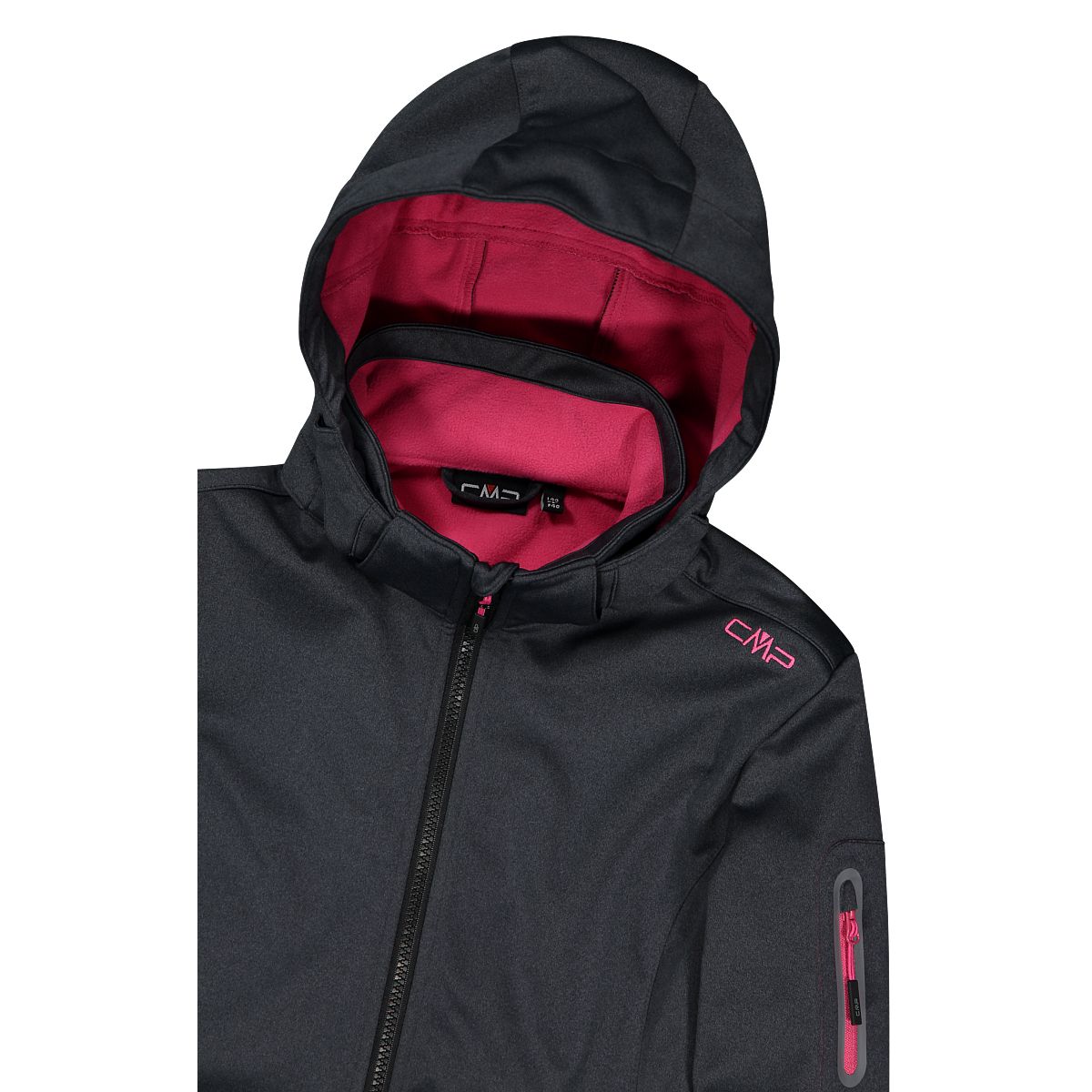 CMP Softshelljacke, (1 St.), mit Kapuze
