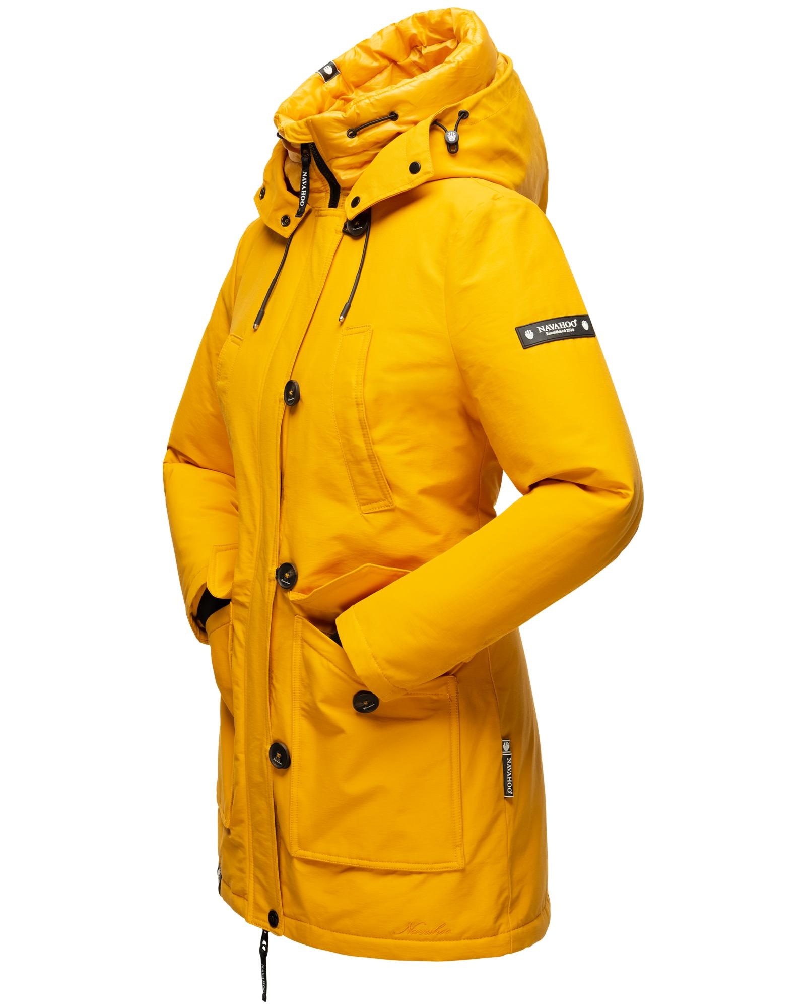 Navahoo Winterjacke »Freezestoorm«, mit Kapuze, Warm gefütterter Damen Wintermantel