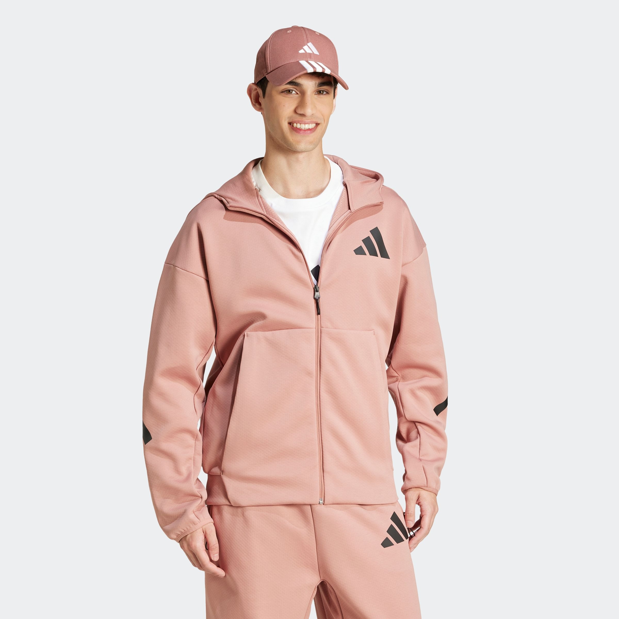 adidas Sportswear Kapuzensweatshirt »M Z.N.E. FZ«