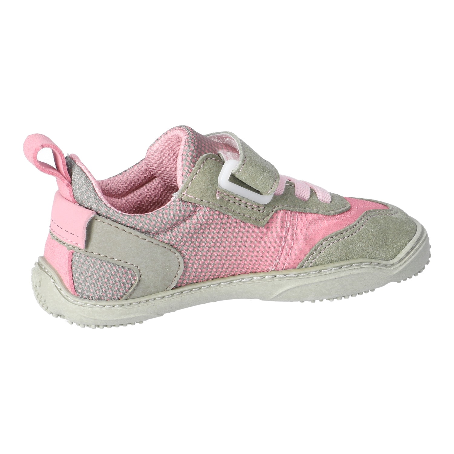 qnuffs Barfußschuh »Fichte«  Klettschuh, Sneaker, Halbschuh mit Kontrastbesätzen