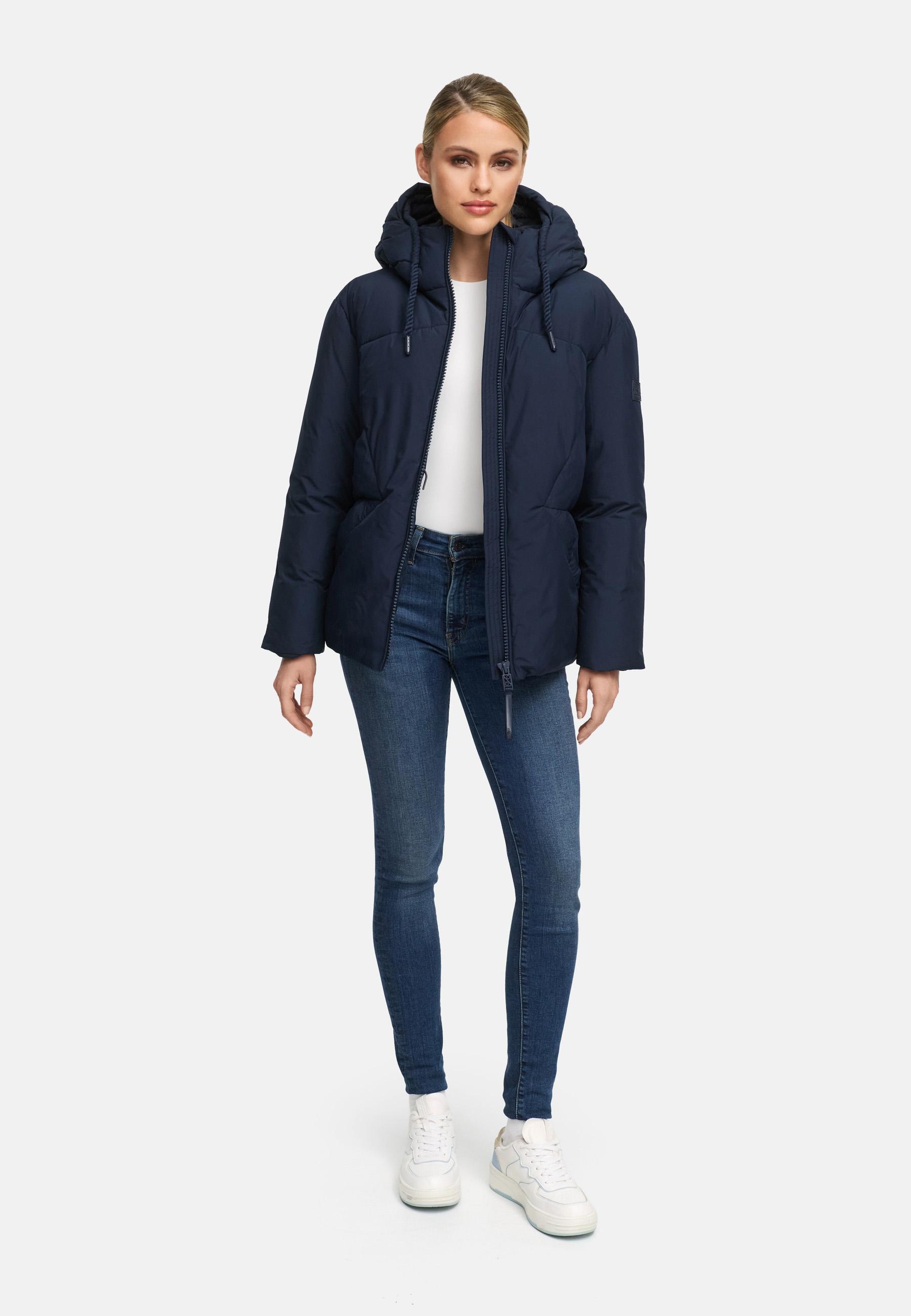 Navahoo Steppjacke »Pastellzauber 14«, mit Kapuze, Winterjacke mit Kapuze