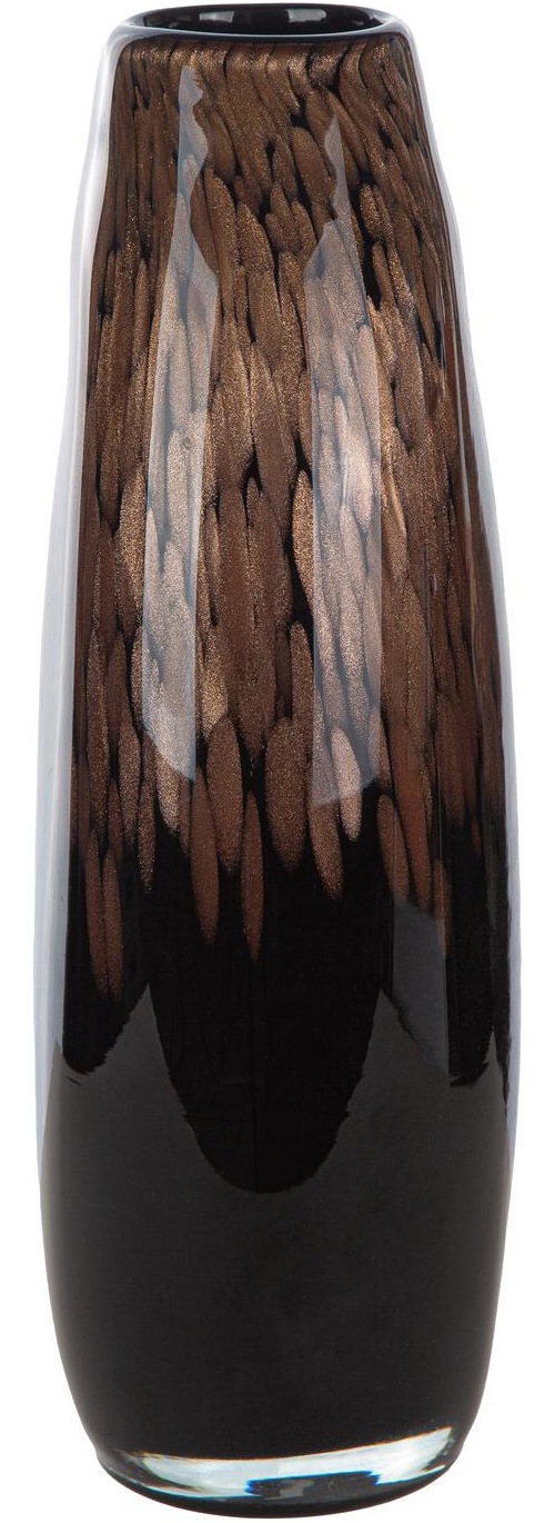 GILDE Tischvase »Glass Art, Vase, "Lemark", Glas, schwarz« Vase, Lemark, Dekovase, Design, Elegant, Modern, Trend, Hingucker