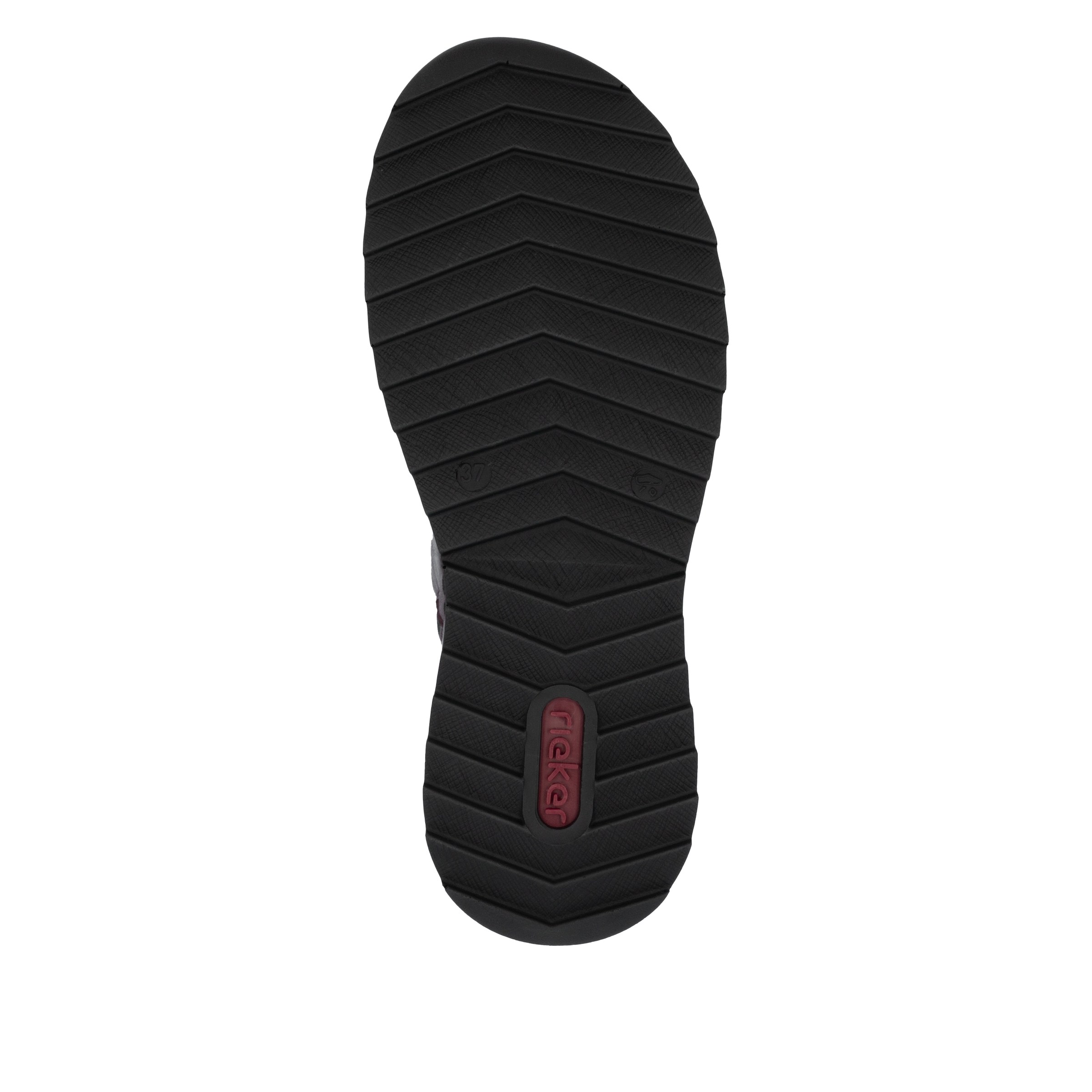 Rieker Schnürboots, Schnürstiefelette, High Top Sneaker, Plateauboots mit Profilsohle