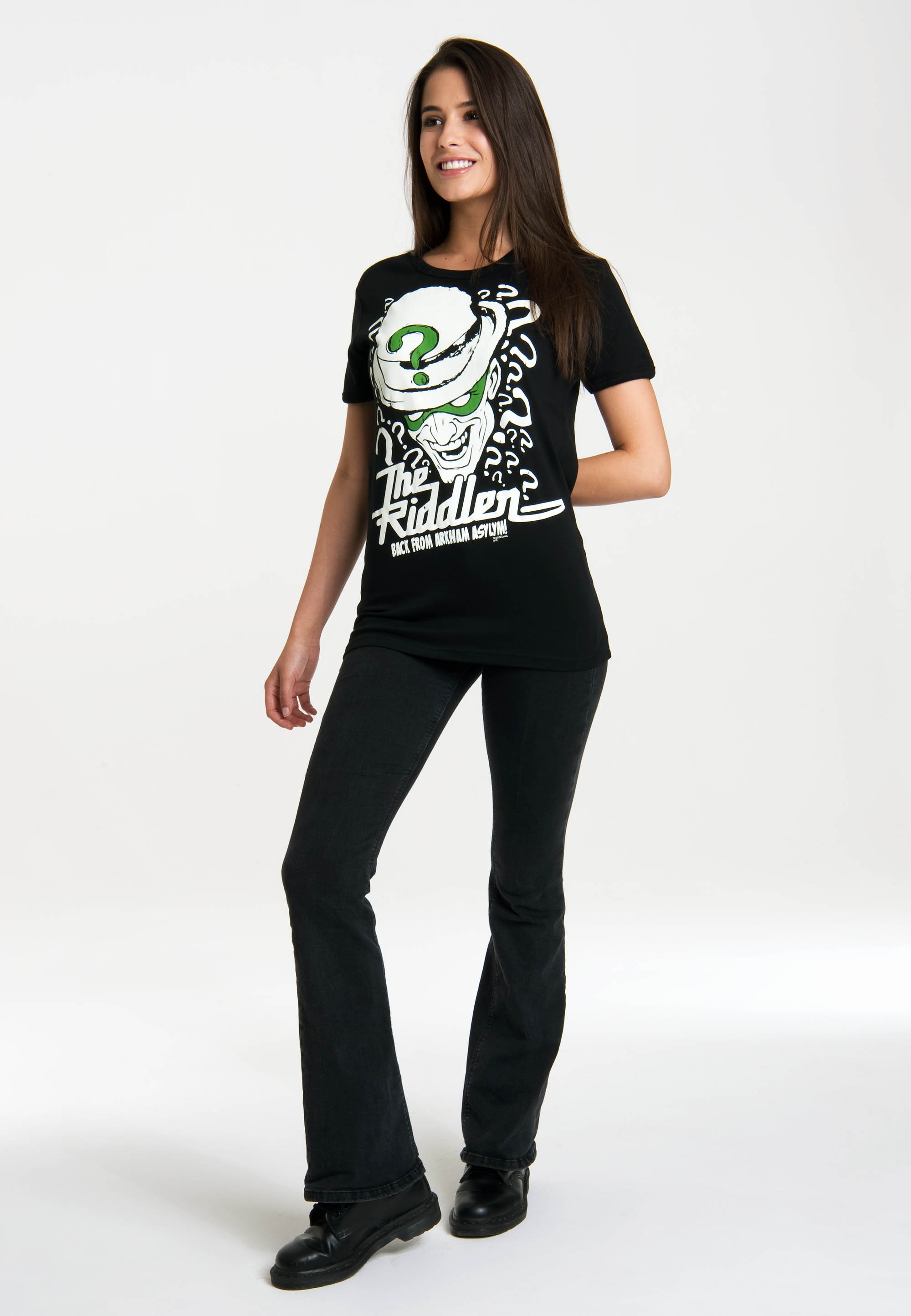 LOGOSHIRT T-Shirt »The Riddler«, mit lizenziertem Originaldesign
