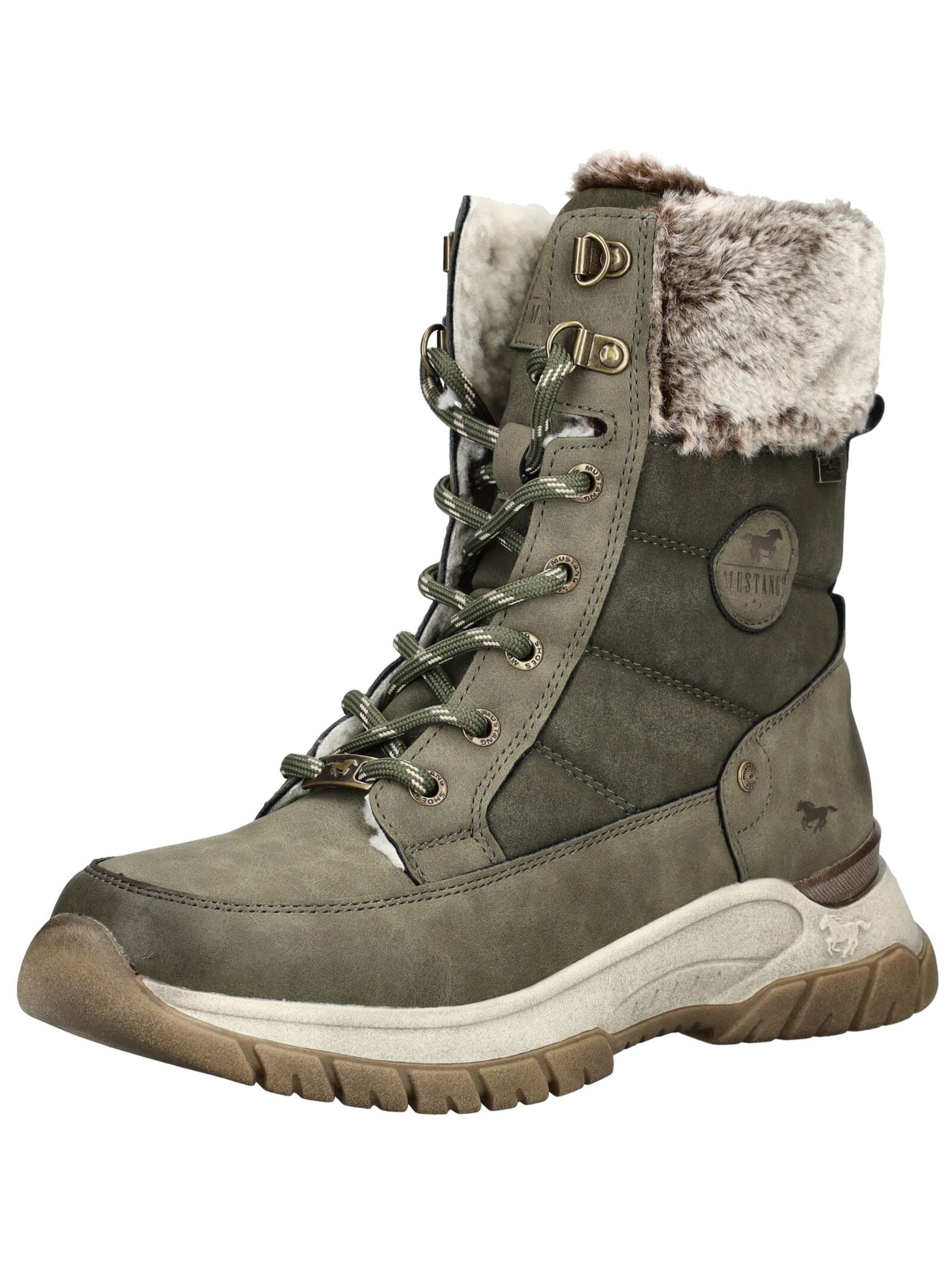 Mustang Shoes "Mustang Shoes Stiefelette Lederimitat/Textil"
