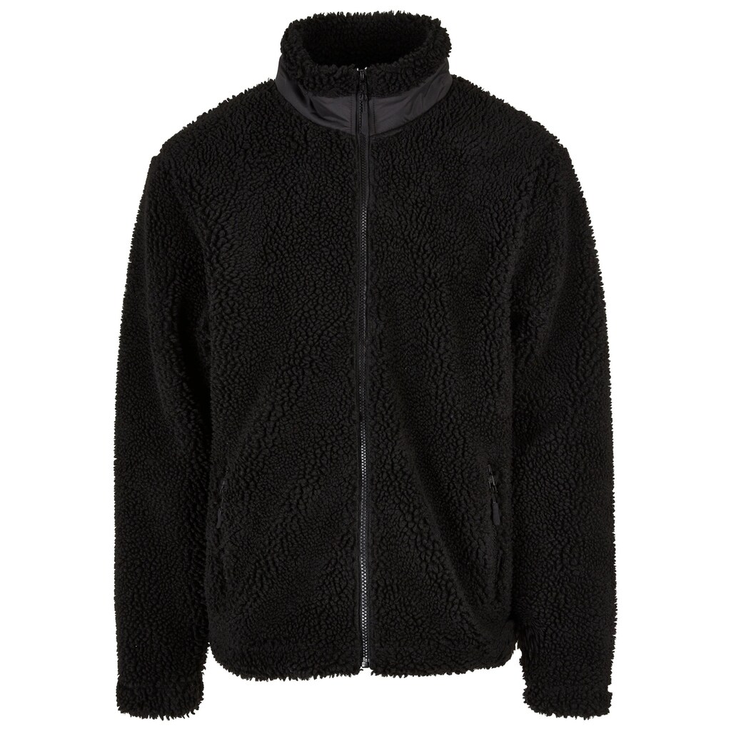 URBAN CLASSICS Winterjacke »Urban Classics Herren Basic Sherpa Jacket«, (1 St.), ohne Kapuze