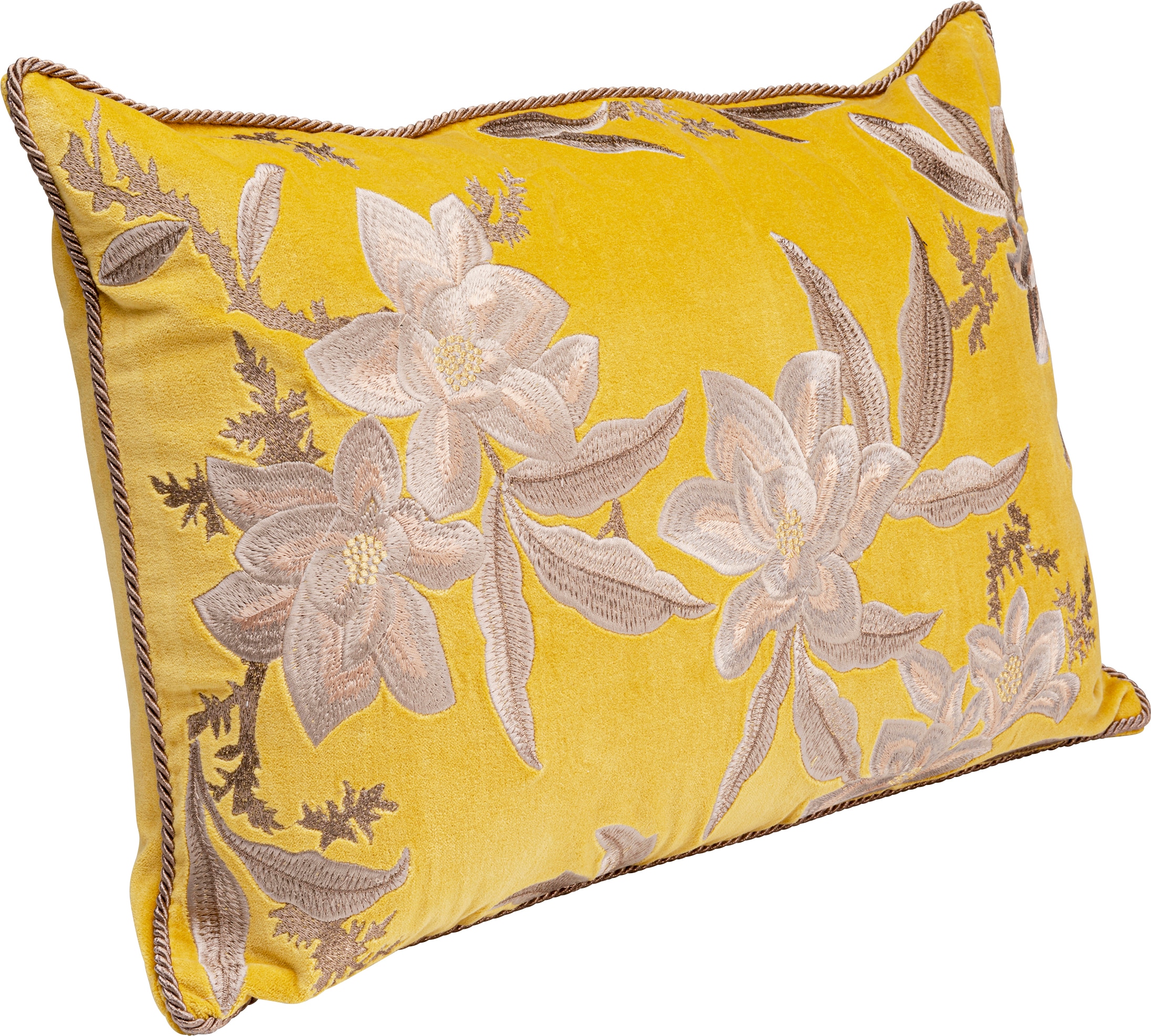 Kare Design Dekokissen »Lovely Flowers, Kissenhülle mit Füllung, 40x60 cm« stützt Kopf und Nacken angenehm und sorgt für erholsamen Schlaf