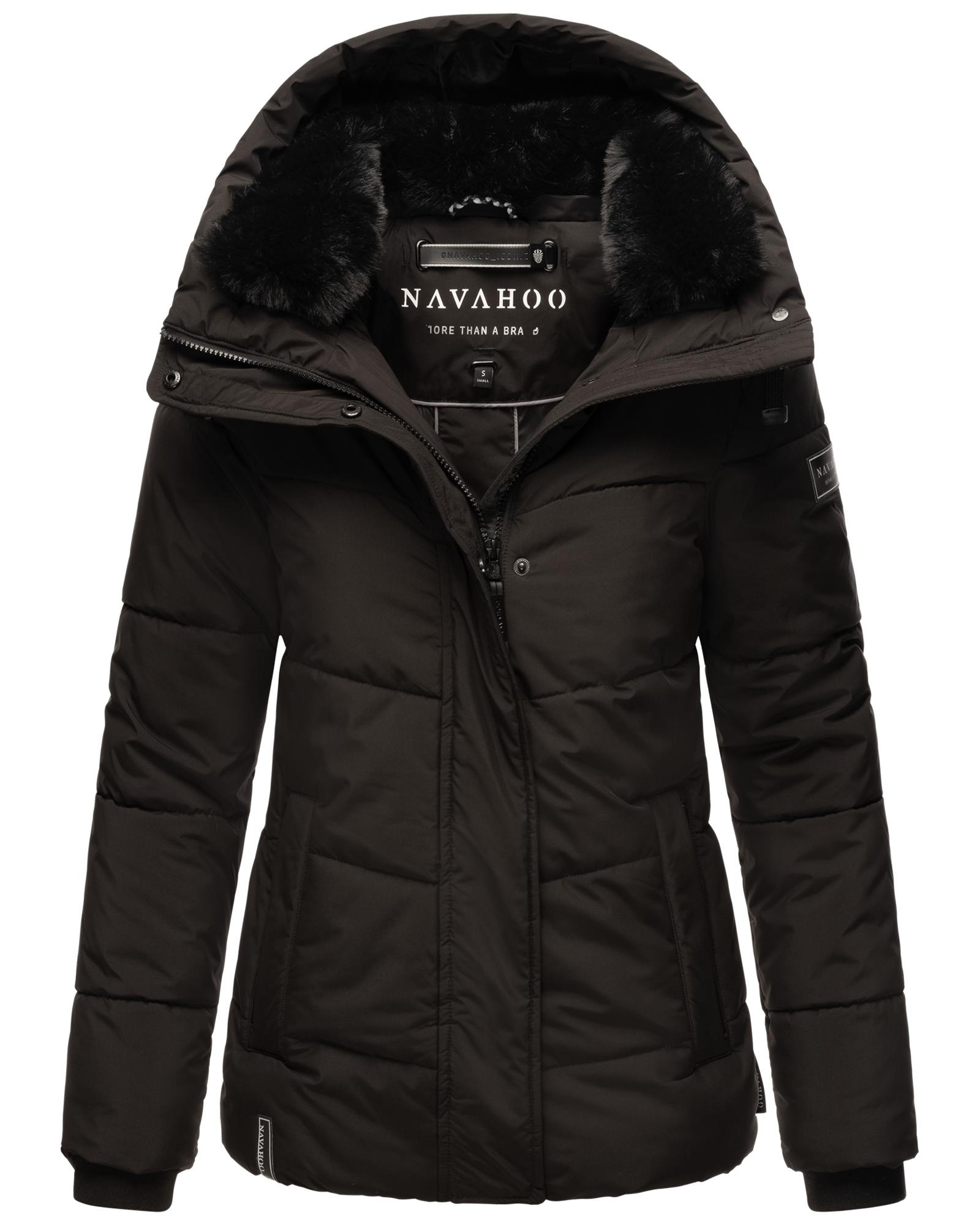 Navahoo Steppjacke »Sag ja XIV«, mit Kapuze, Warme gesteppte Winterjacke mit Kapuze