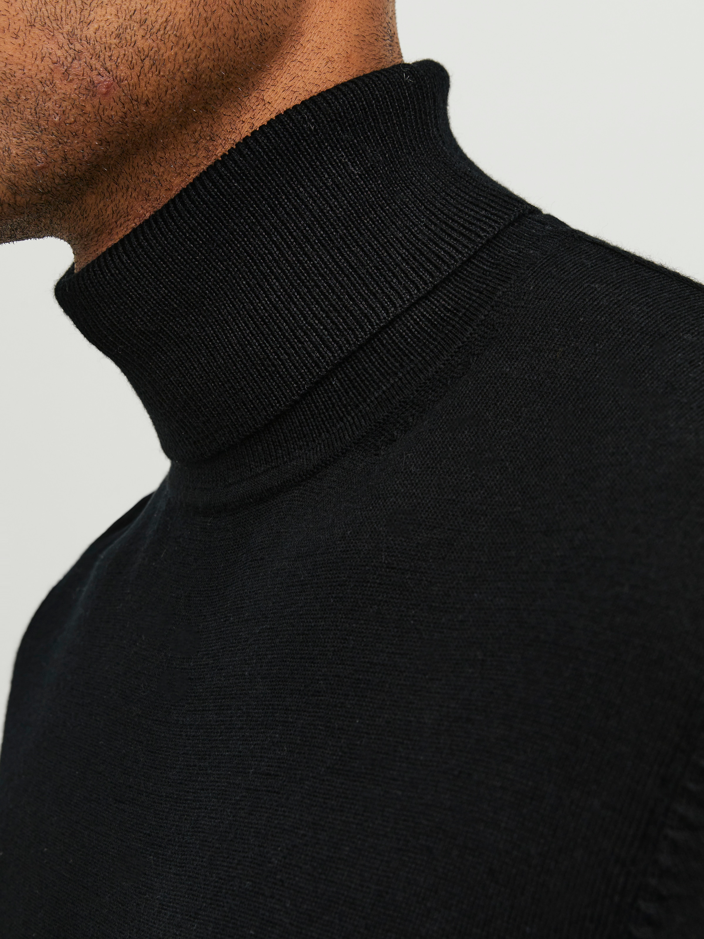Jack & Jones Rollkragenpullover »JPRBLAMERINO KNIT ROLL NECK« Wolle, regular fit