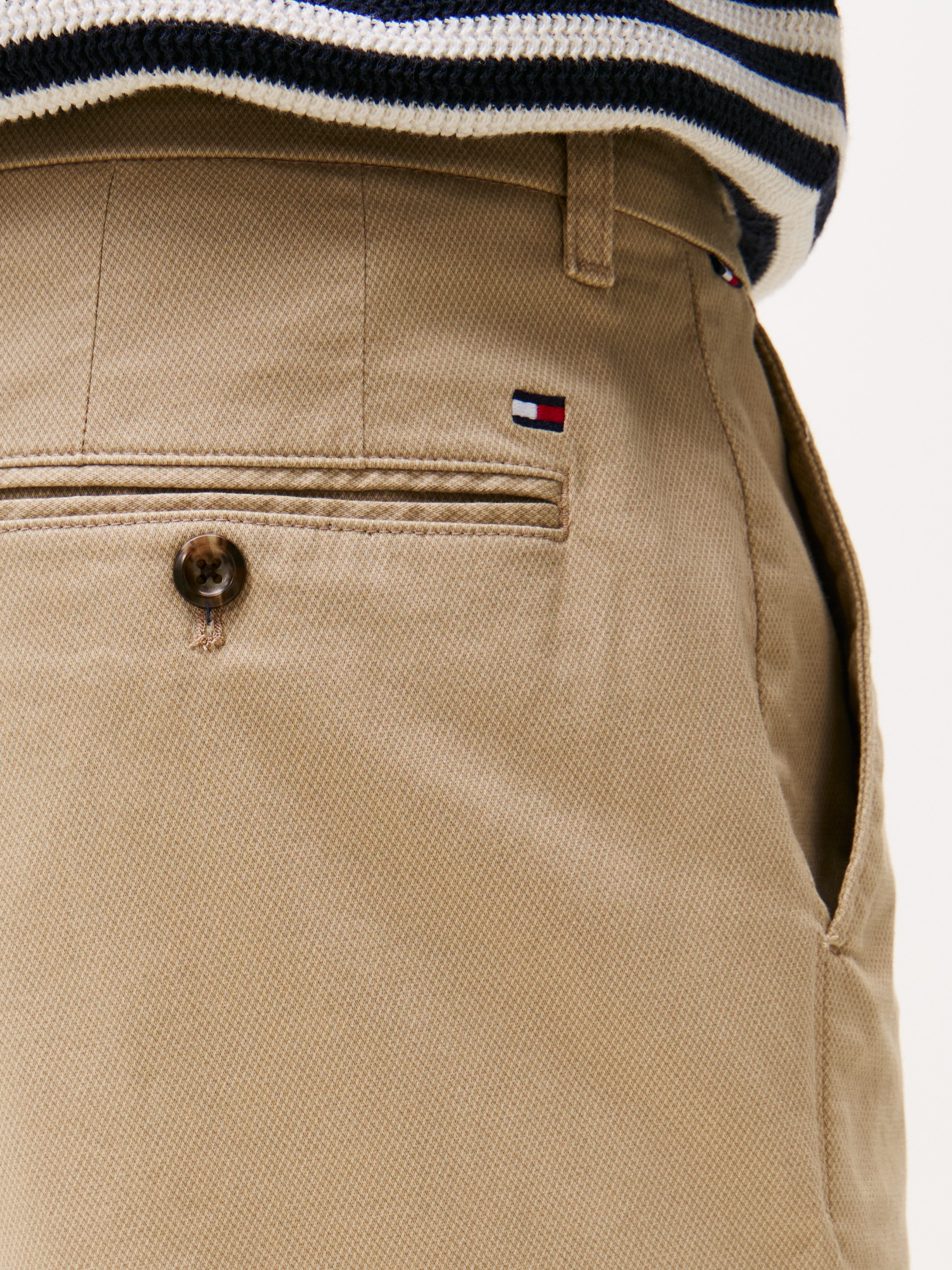Tommy Hilfiger Chinohose »DENTON PRINTED STRUCTURE CHINO«, mit Struktur