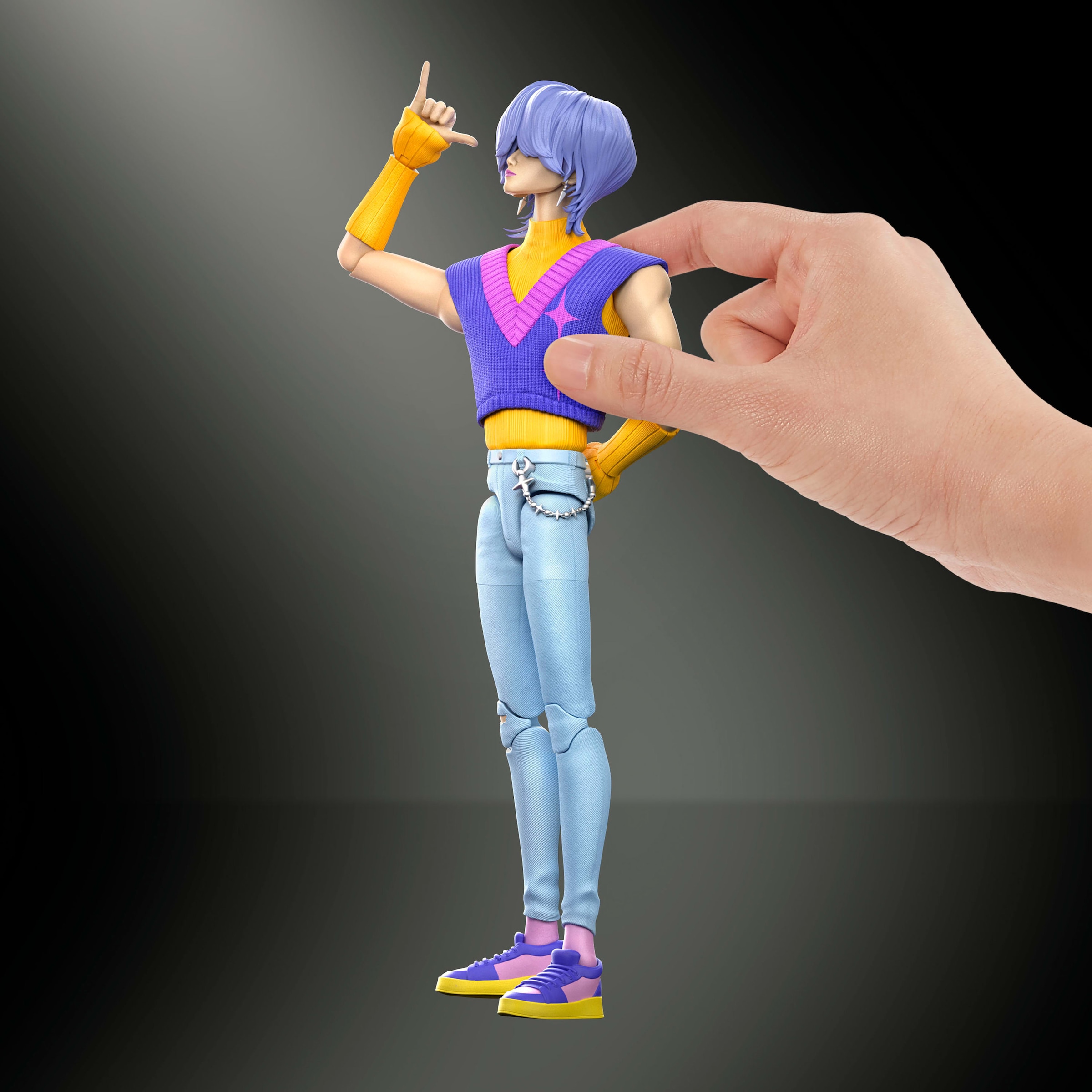 Mattel® Actionfigur »KPop Demon Hunters Saja Boys Mystery Soda Pop« beweglich