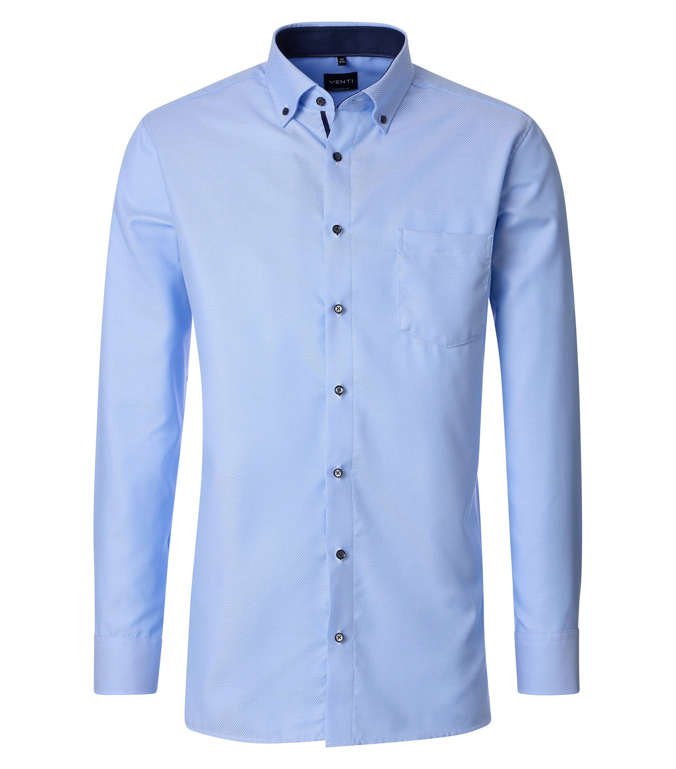 VENTI Business Shirt Men's Blue 54 7