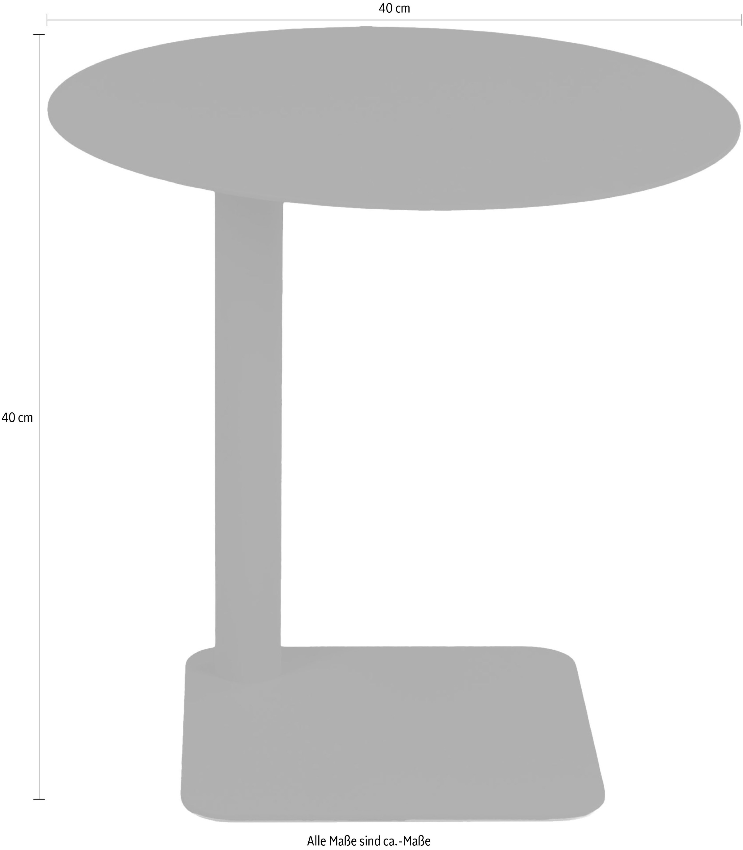 Spinder Design Beistelltisch »SUNNY 40«, Beistelltisch aus Stahl