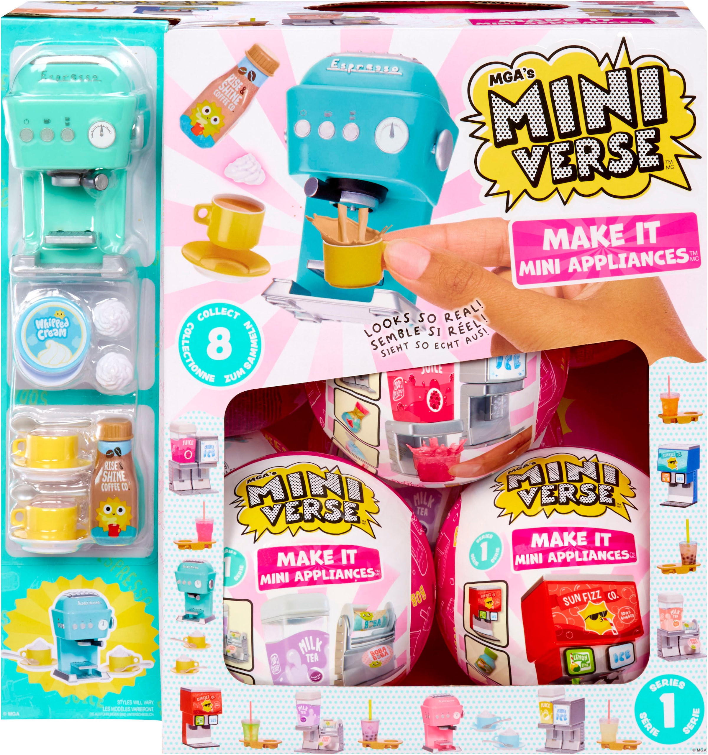 MGA ENTERTAINMENT Kinder-Haushaltsset »MGA's Miniverse - Make It Mini Appliances«, sortierte Lieferung