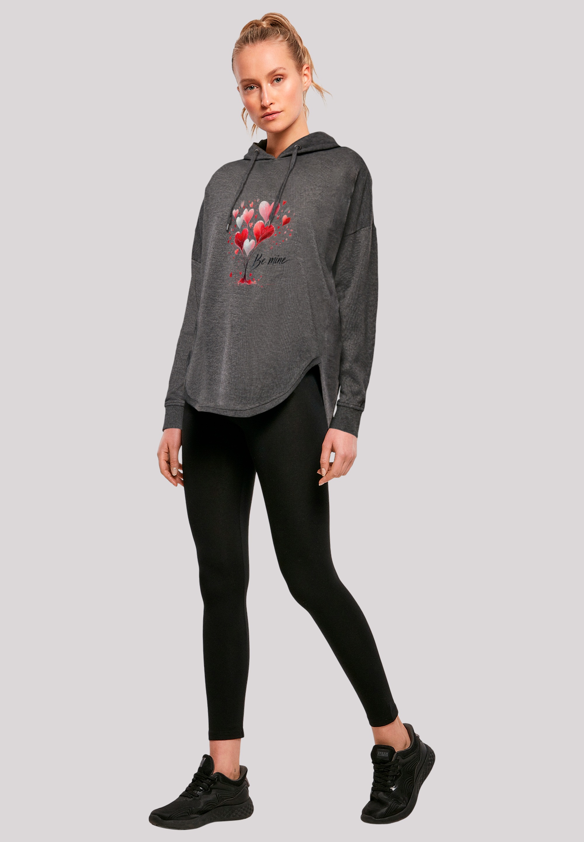 F4NT4STIC Kapuzenpullover »Herzbaum Be Mine!«, Premium Qualität