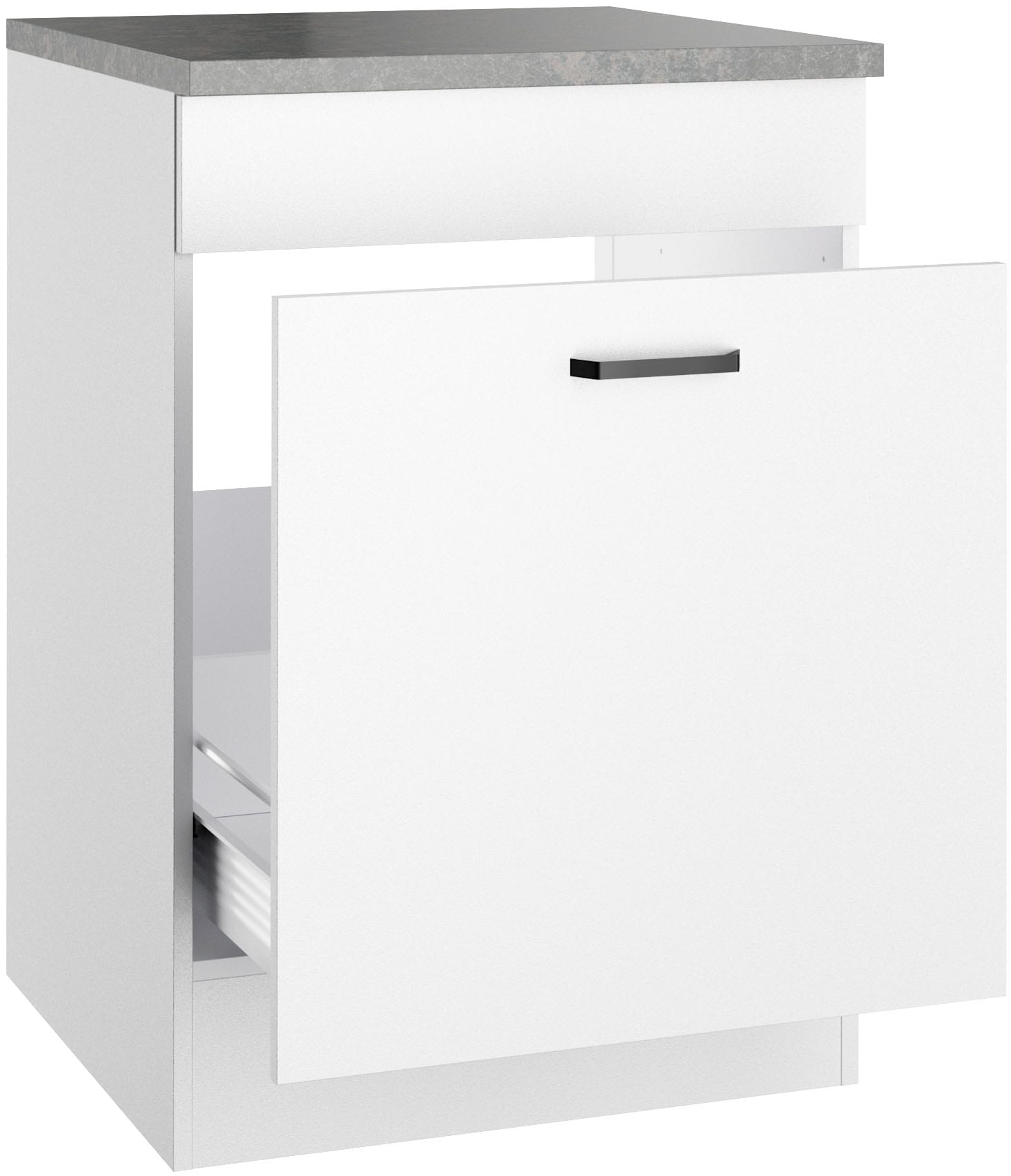 OPTIFIT Spülenschrank »OPTImulti« Breite 60 cm, mit 1 Auszug, Metallgriffe