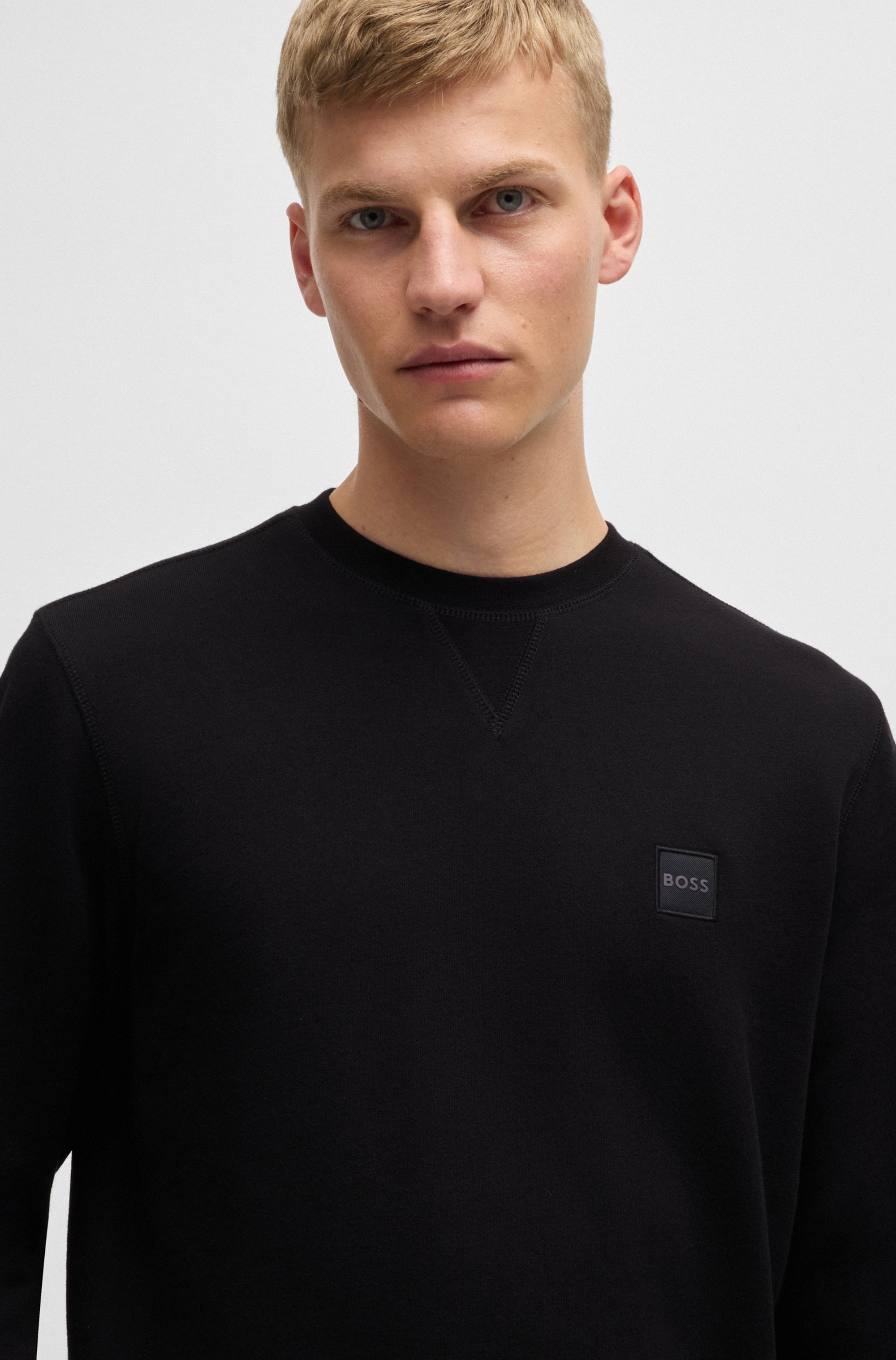 Thumbnail - BOSS ORANGE Sweatshirt "Westart", mit BOSS Logopatch